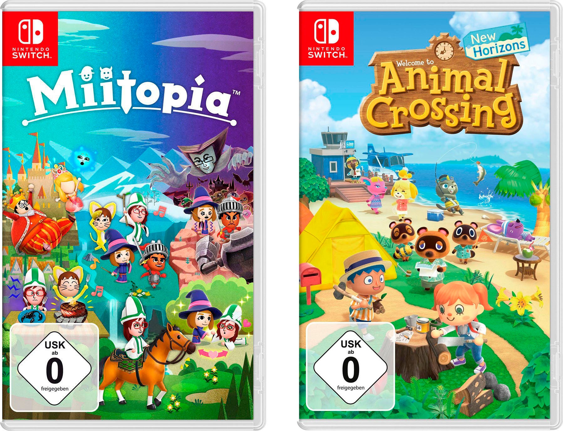 Nintendo Switch Spielesoftware »Miitopia + Animal Crossing«, Nintendo Switch