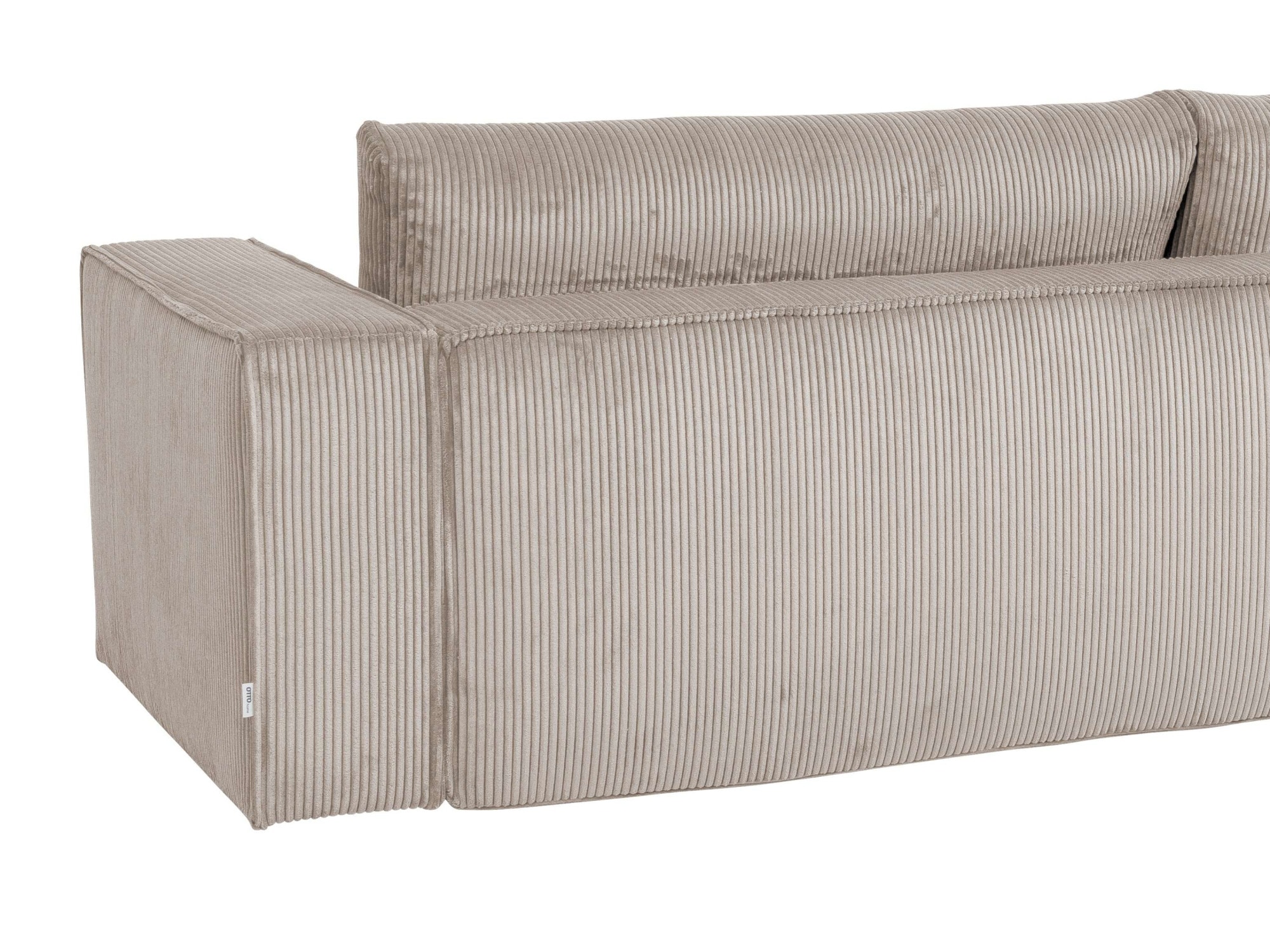 OTTO home 4-Sitzer »Tillian, Schlafsofa, Schlafcouch« Breite 274 cm, Breitkord, Sitzfläche mit Taschenfederkern