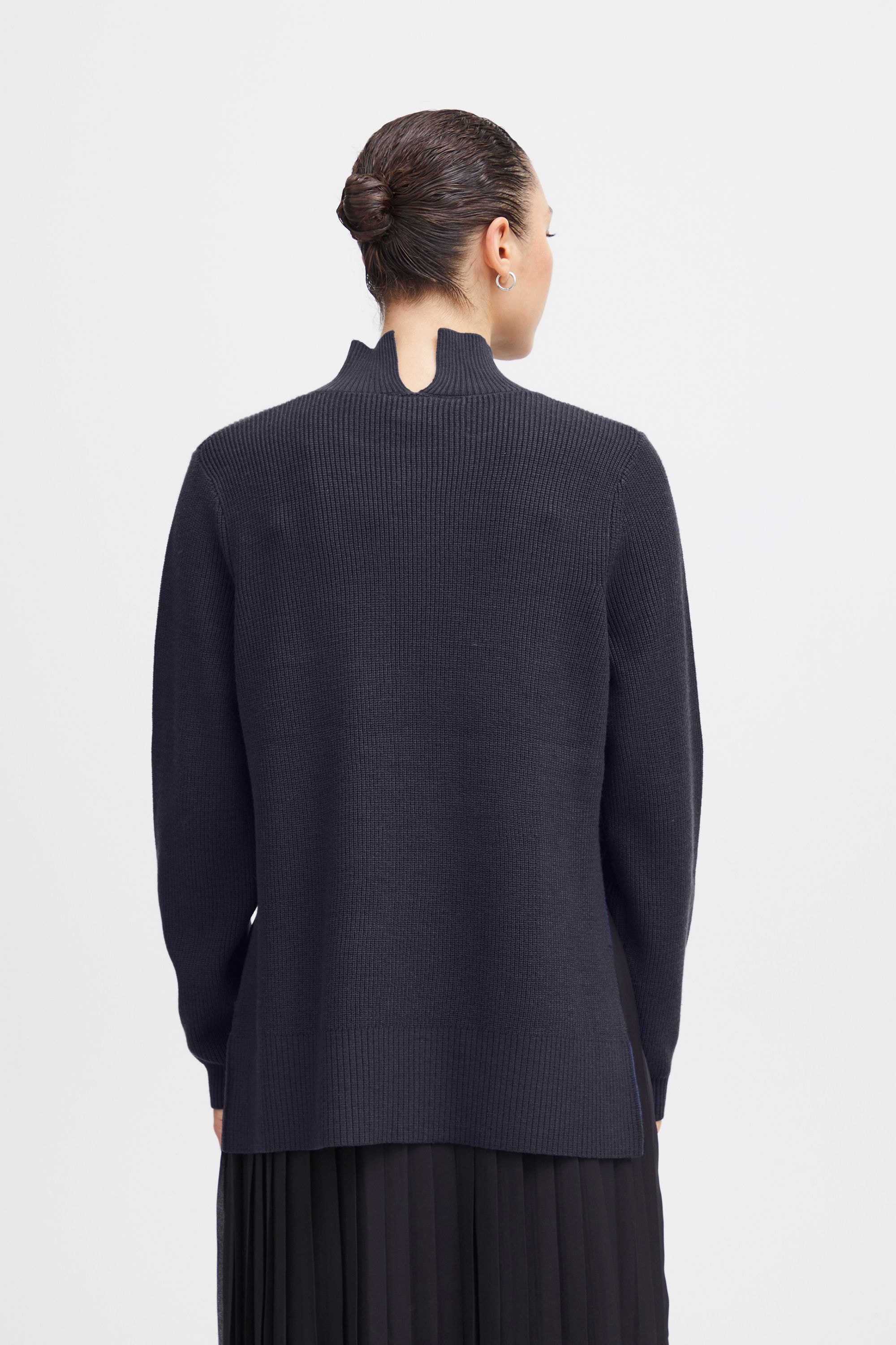 Ichi Strickfleece-Pullover »Strickpullover IHBoston«
