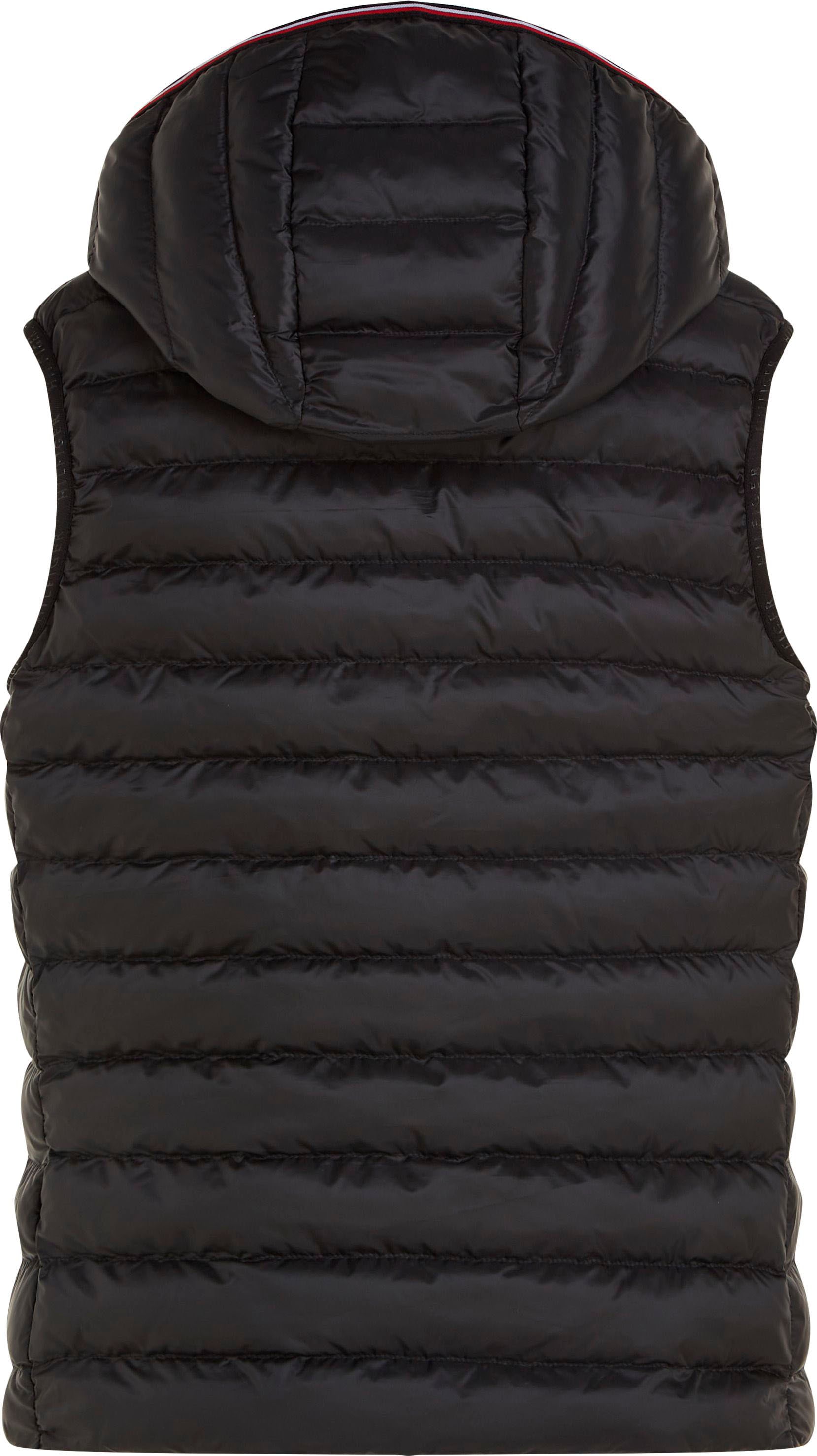 Tommy Hilfiger Steppweste »LW PADDED GLOBAL STRIPE VEST«, (Global Serie TH WOMEN), Reißverschlusstaschen