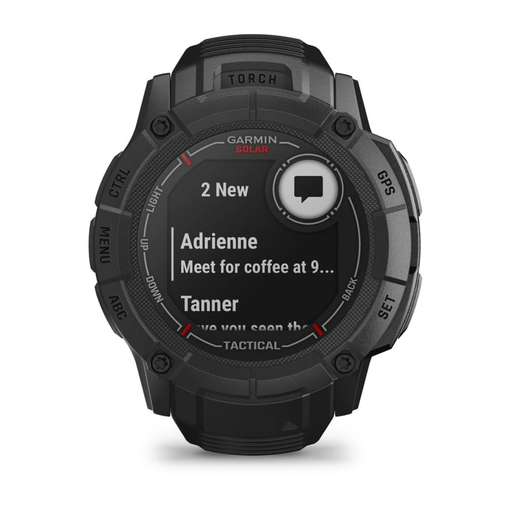 Garmin Smartwatch »Instinct 2X Solar Tactical Edition«, (2,8 cm / 1,1 Zoll), Proprietär,)