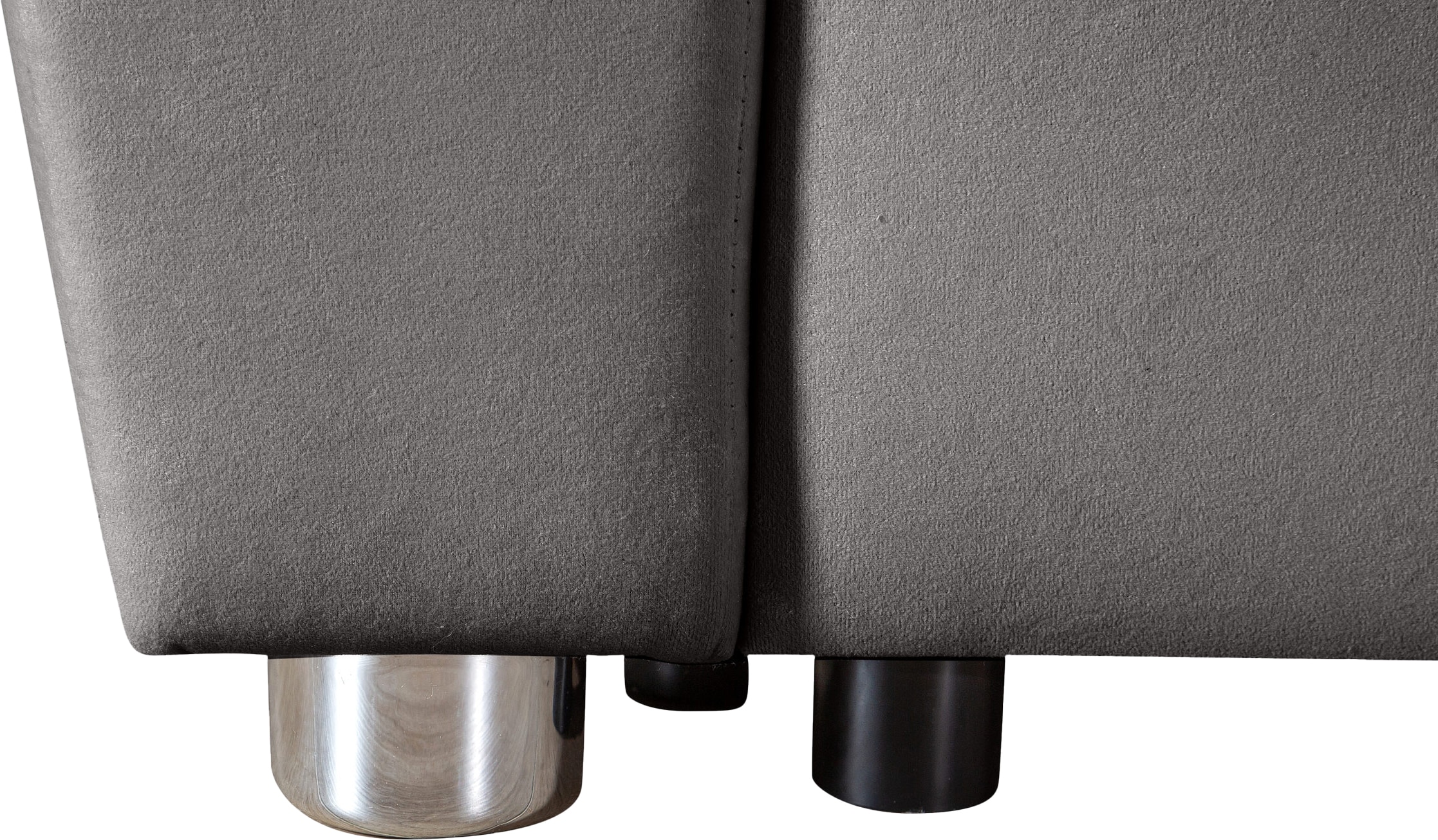 COLLECTION AB Ecksofa »JANA«, Ecksofa,Bettfunktion,Bettkasten,Bonnelfederkern,Rückenkissen