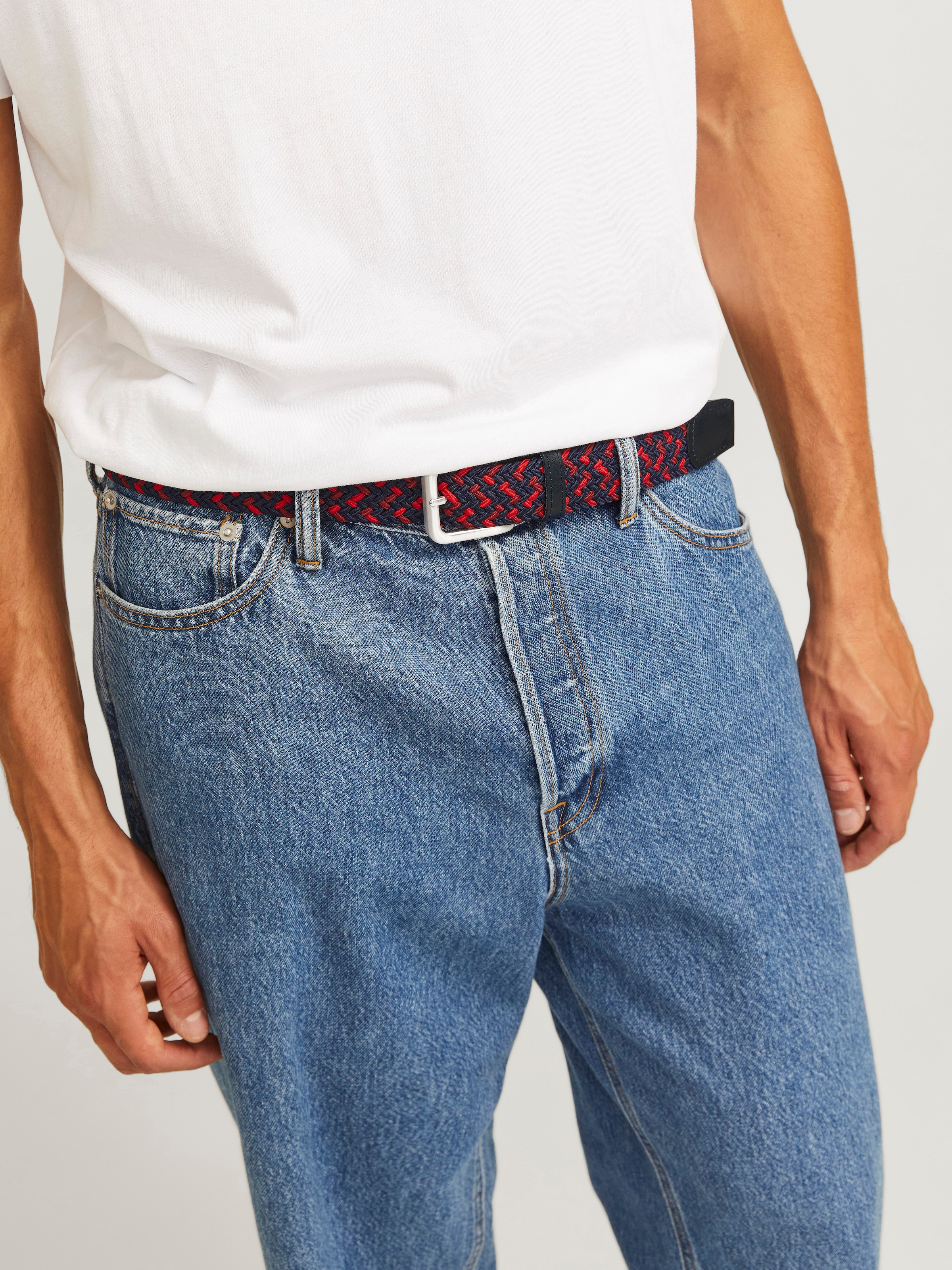 Jack & Jones Stretchgürtel »JACSPRING WOVEN BELT NOOS«