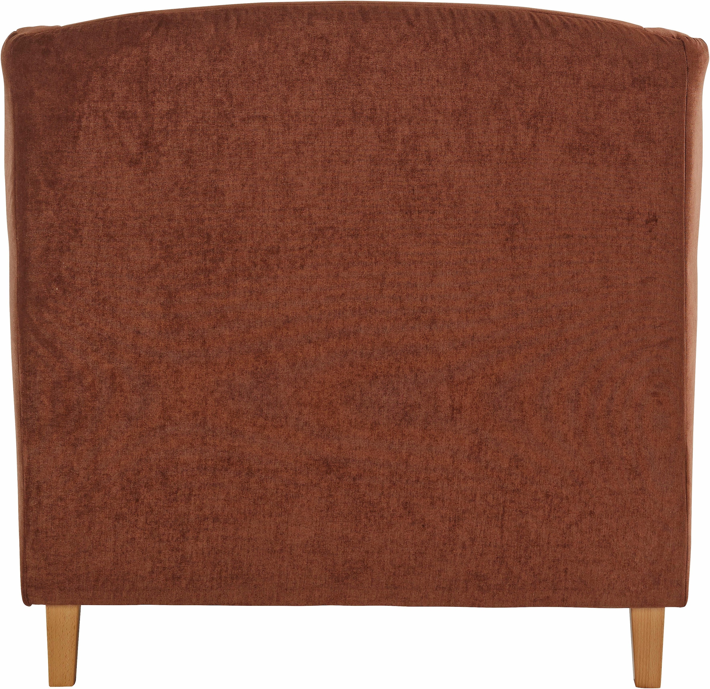 Max Winzer® XXL-Sessel »Julia, Megasessel mit Platz für 2, komfortabel und bequem«, Loungesessel in Ohrenbackenoptik, zeitlos und elegant, Holzfuß
