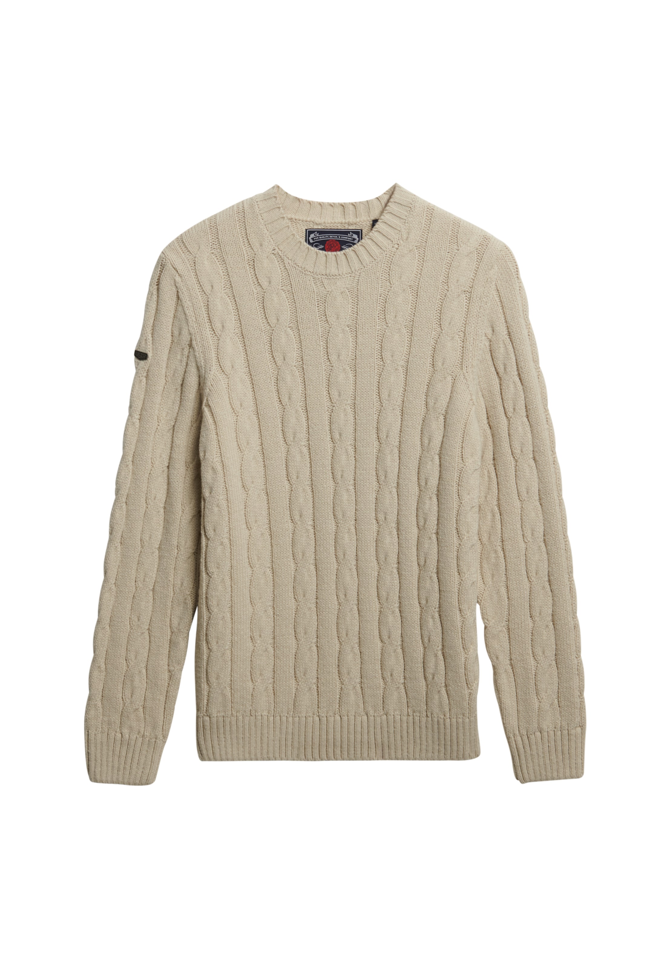 Superdry Strickpullover »JACOB CABLE JUMPER«