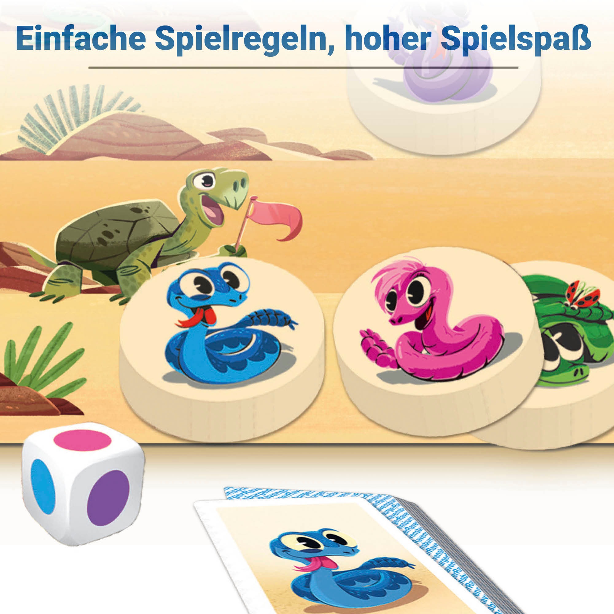 Ravensburger Spiel »Tempo, kleine Klapperschlange!«, Made in Europe