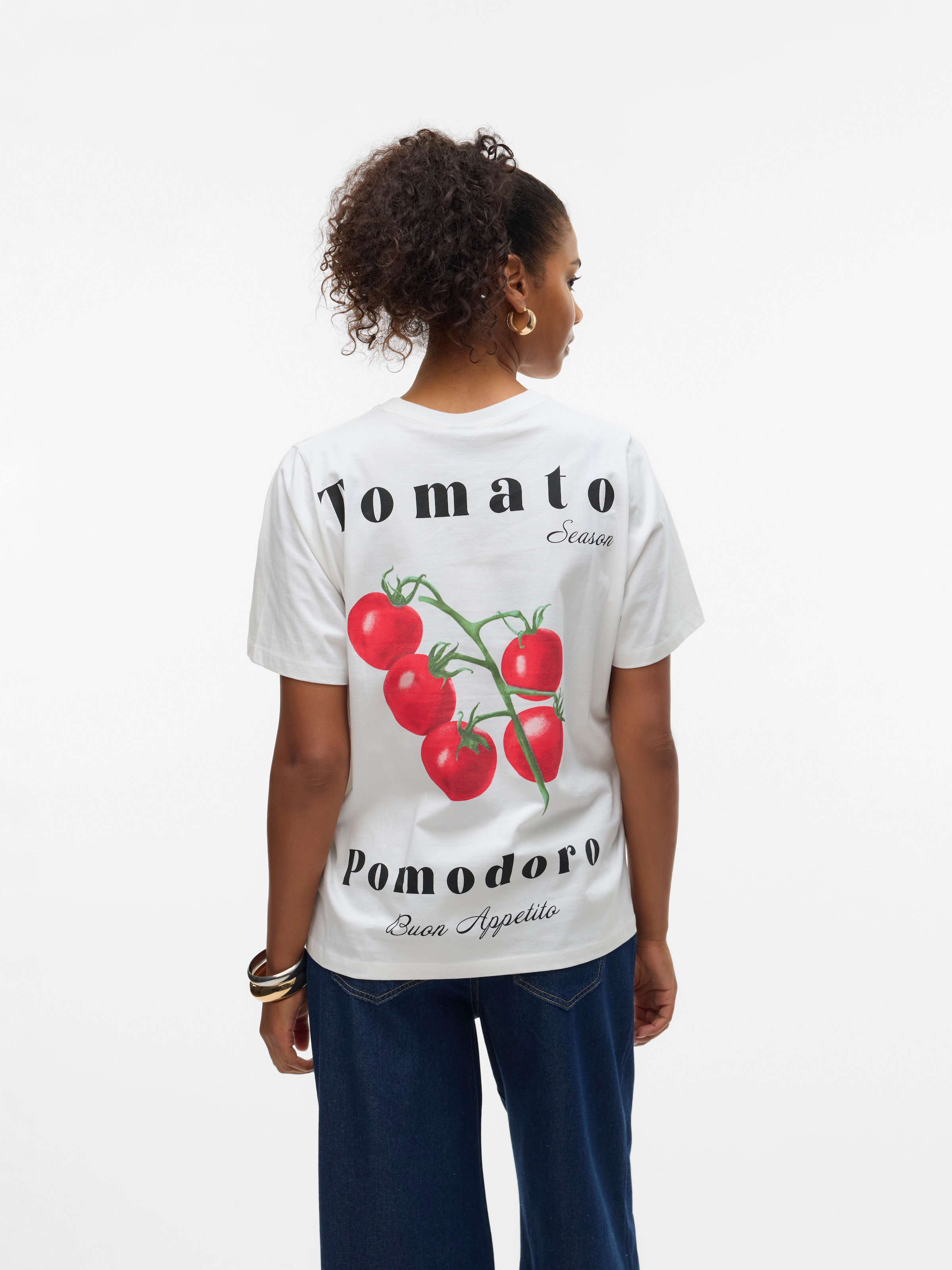 Vero Moda T-Shirt »VMAYA CATY SS TOP BOX JRS GA«