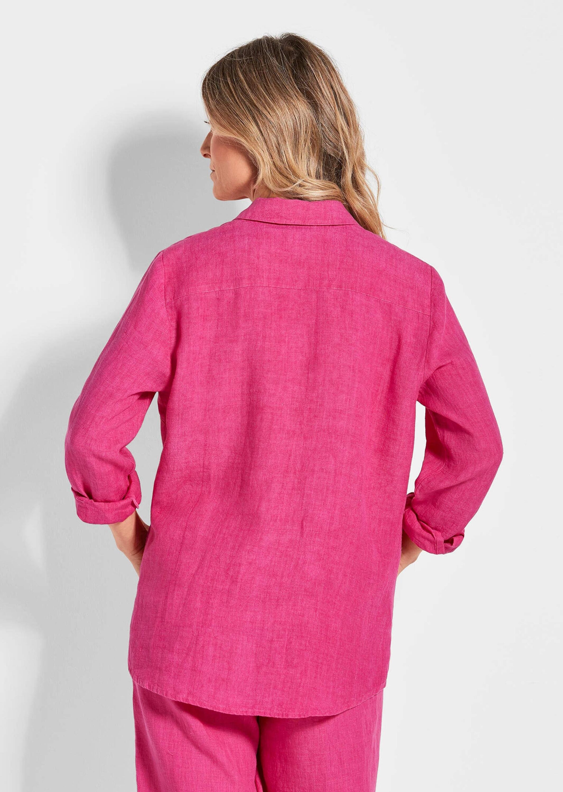 GOLDNER Langarmbluse »Bequeme Damen Businessbluse«