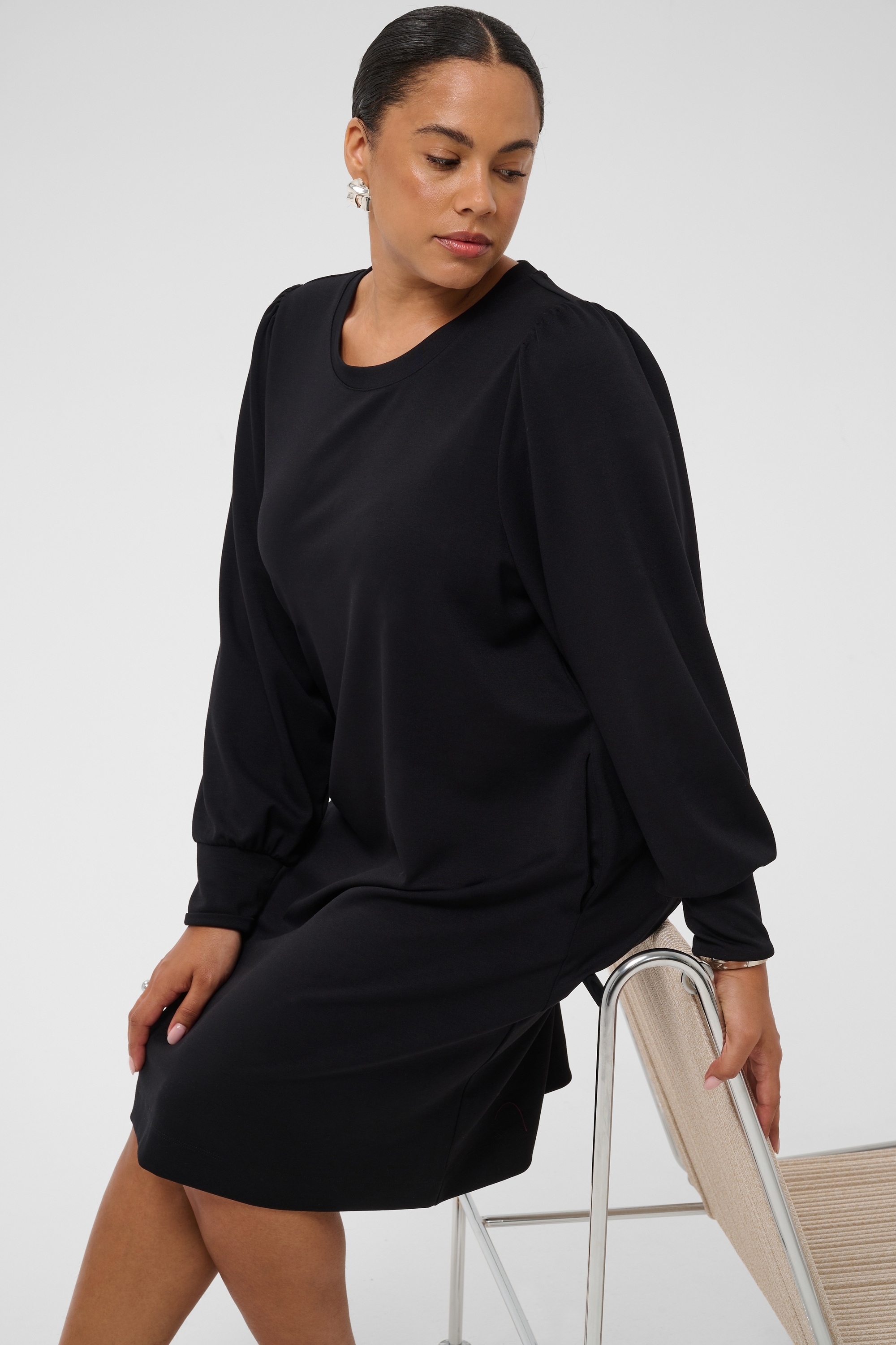 KAFFE Curve Jerseykleid »Damen Jerseykleid KCannia«