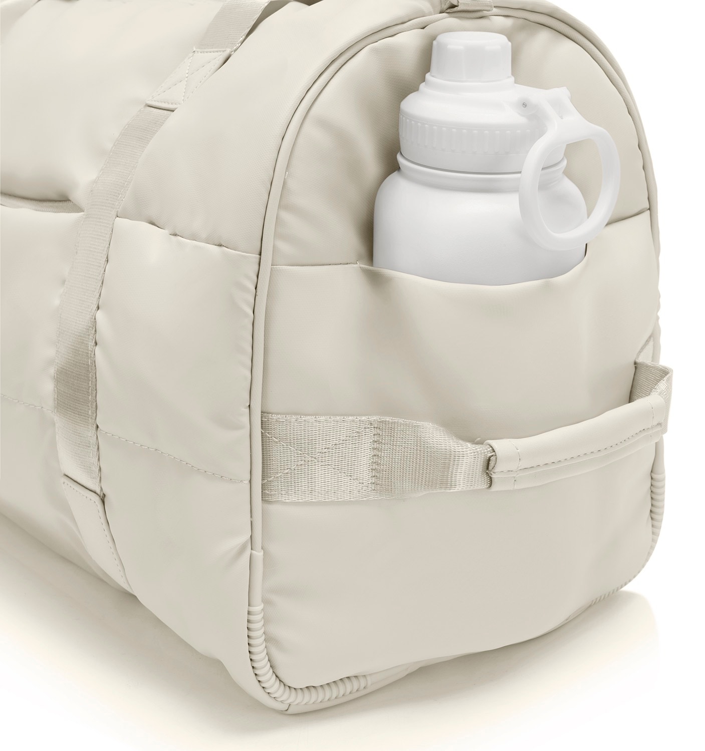 Heys Reisetasche »The Puffer Duffle Bag«, Weekender Duffle Bag Schuhfach Aufstecksystem