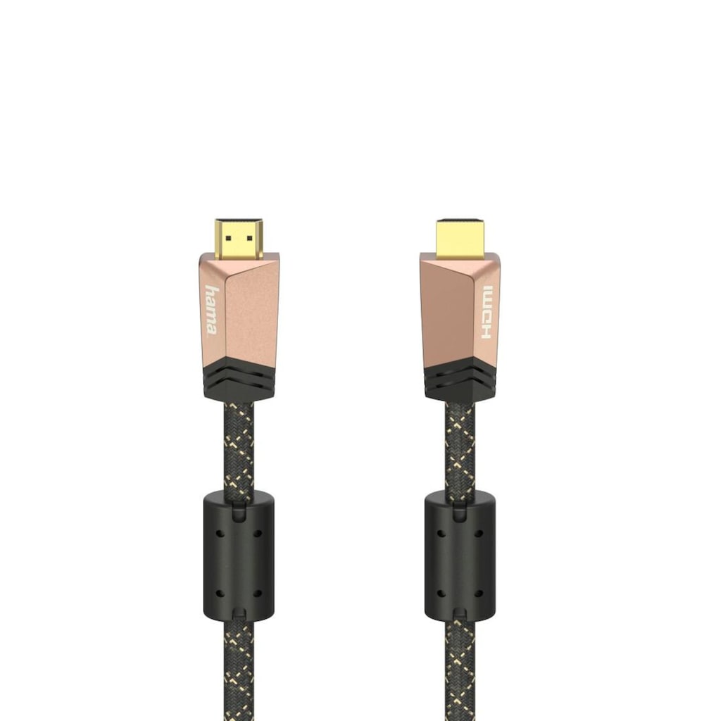 Hama HDMI-Kabel »Premium HDMI™-Kabel mit Ethernet, Stecker - Stecker 1,5 m«, HDMI, 150 cm