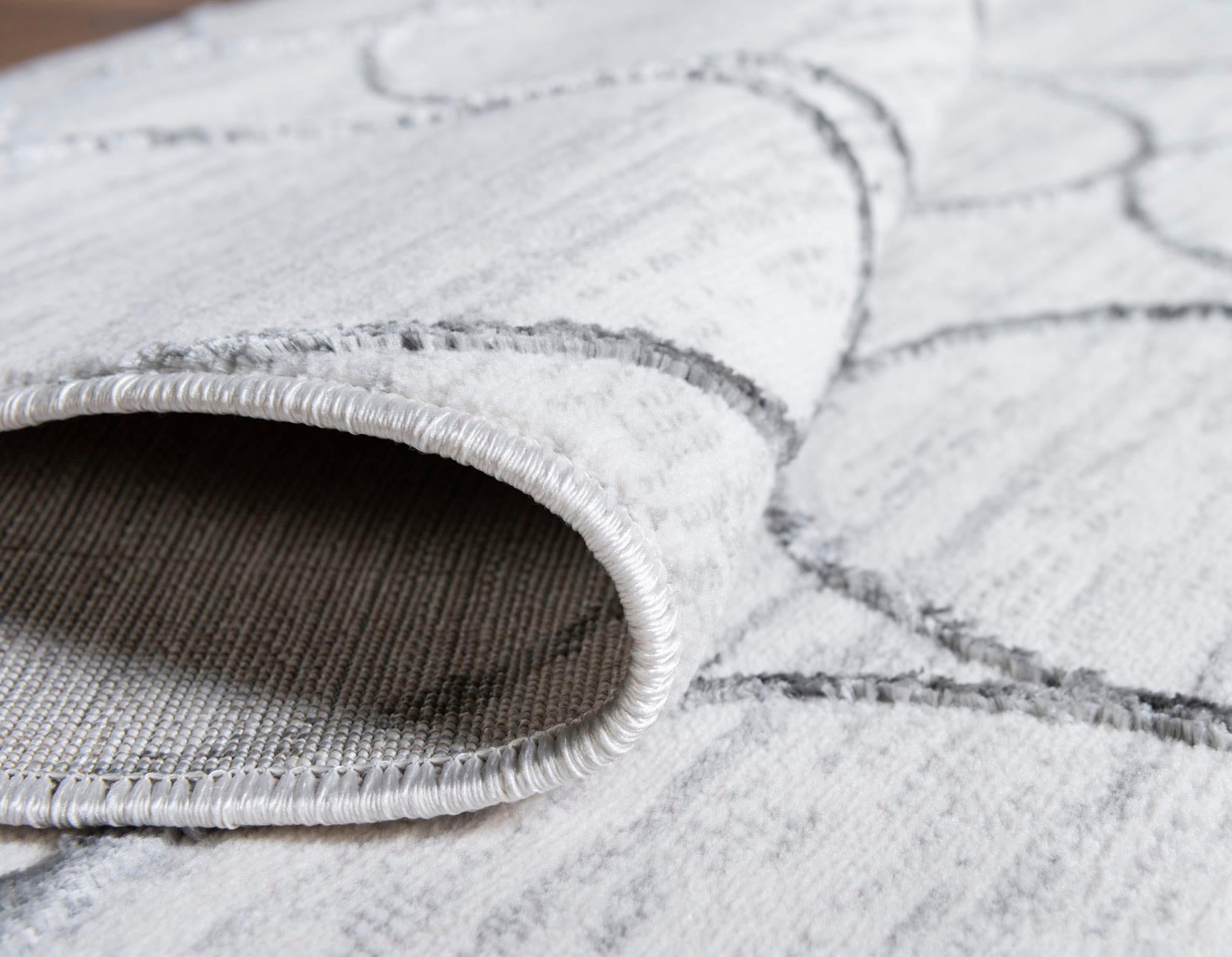 Myflair Möbel & Accessoires Teppich »Titan Trellis, LAGERRÄUMUNG!« rechteckig 13 mm Höhe Kurzflor, gewebt, modernes Design, Motiv Kreise