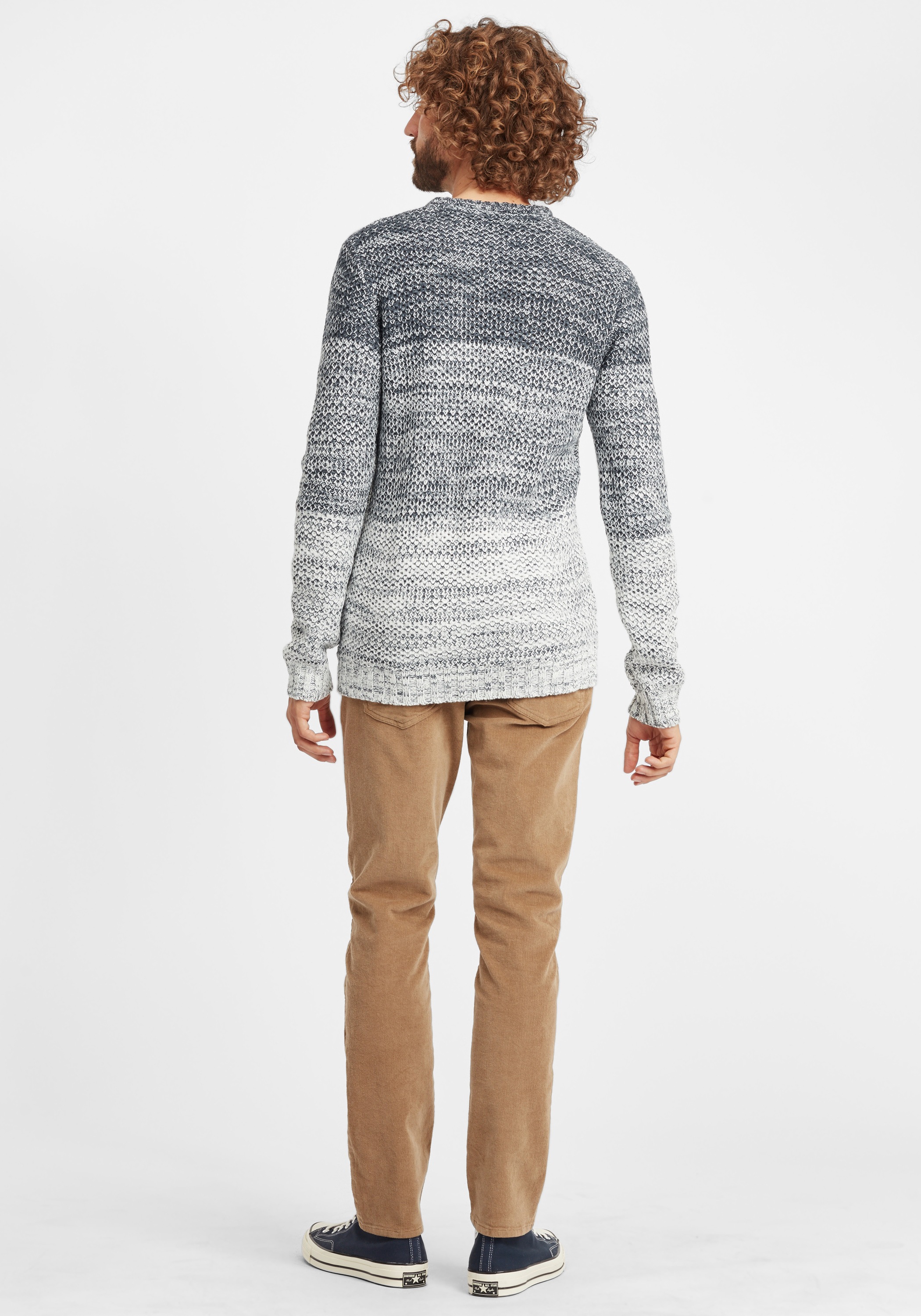 !Solid Strickfleece-Pullover »Strickpullover SDAyton«