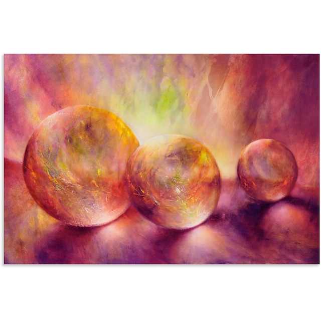 Artland Wandbild »Purpures Licht«, Muster, (1 St.), als Alubild,  Outdoorbild, Leinwandbild, Poster in verschied. Größen bei OTTO