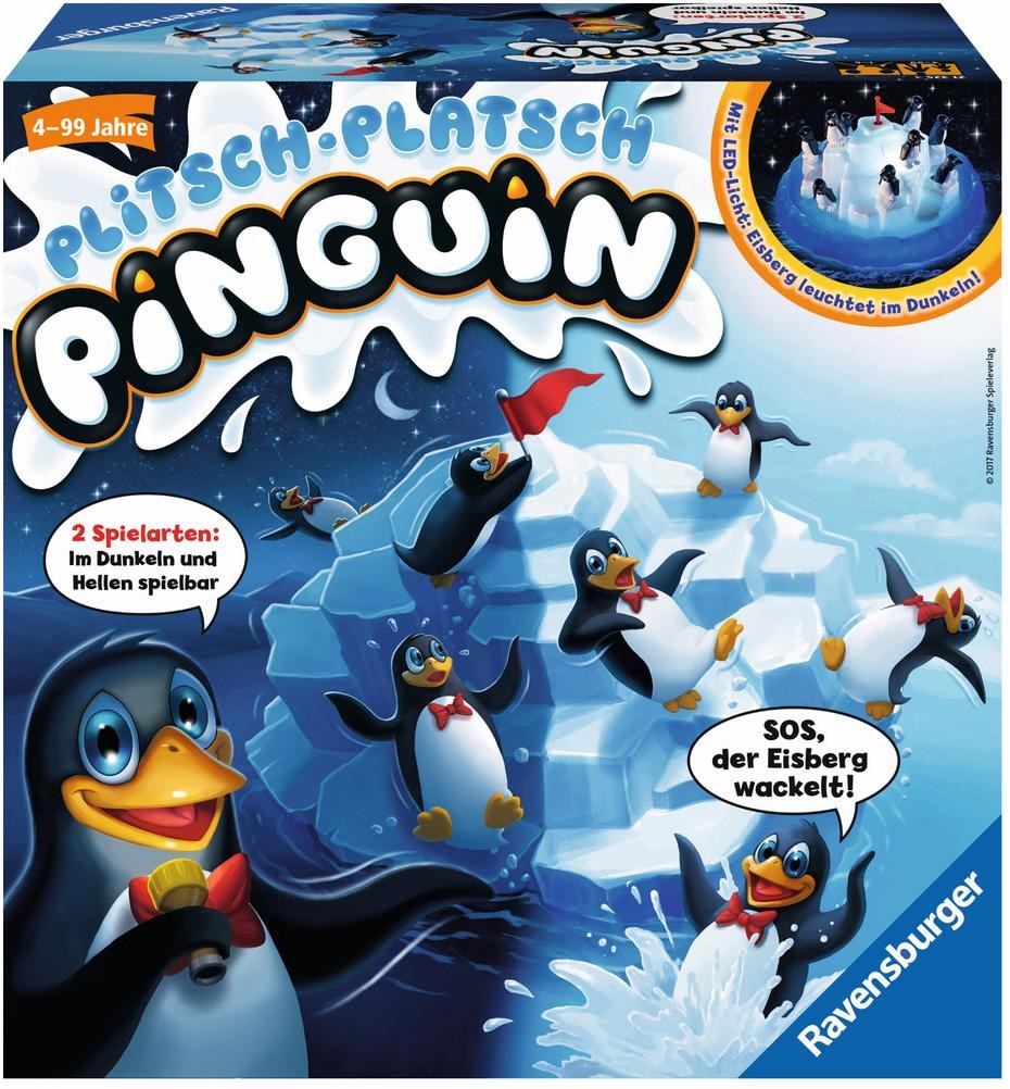 Ravensburger Spiel »Plitsch Platsch Pinguin«, Made in Germany, FSC® - schützt Wald - weltweit