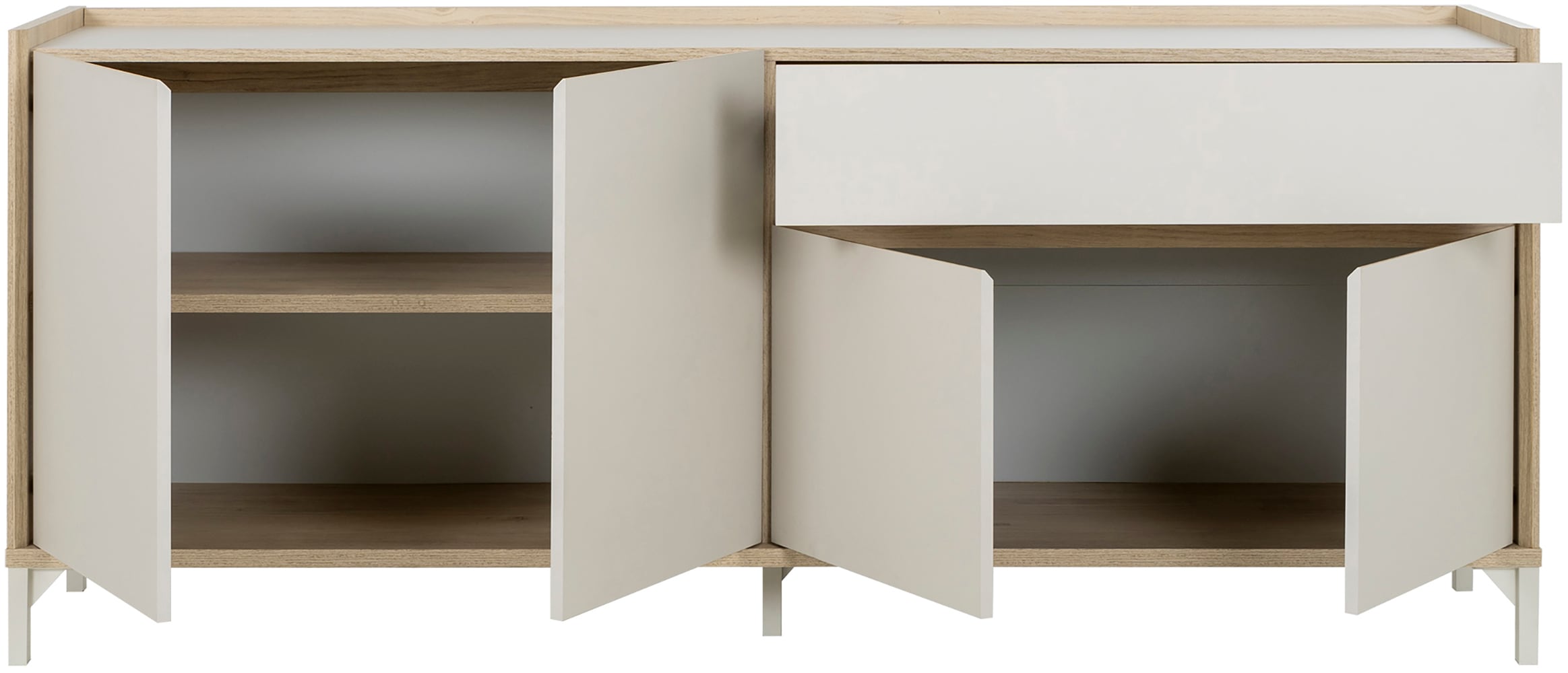 Gami Sideboard »Lenk«, Elegantes und praktisches Aufbewahrungsbuffet