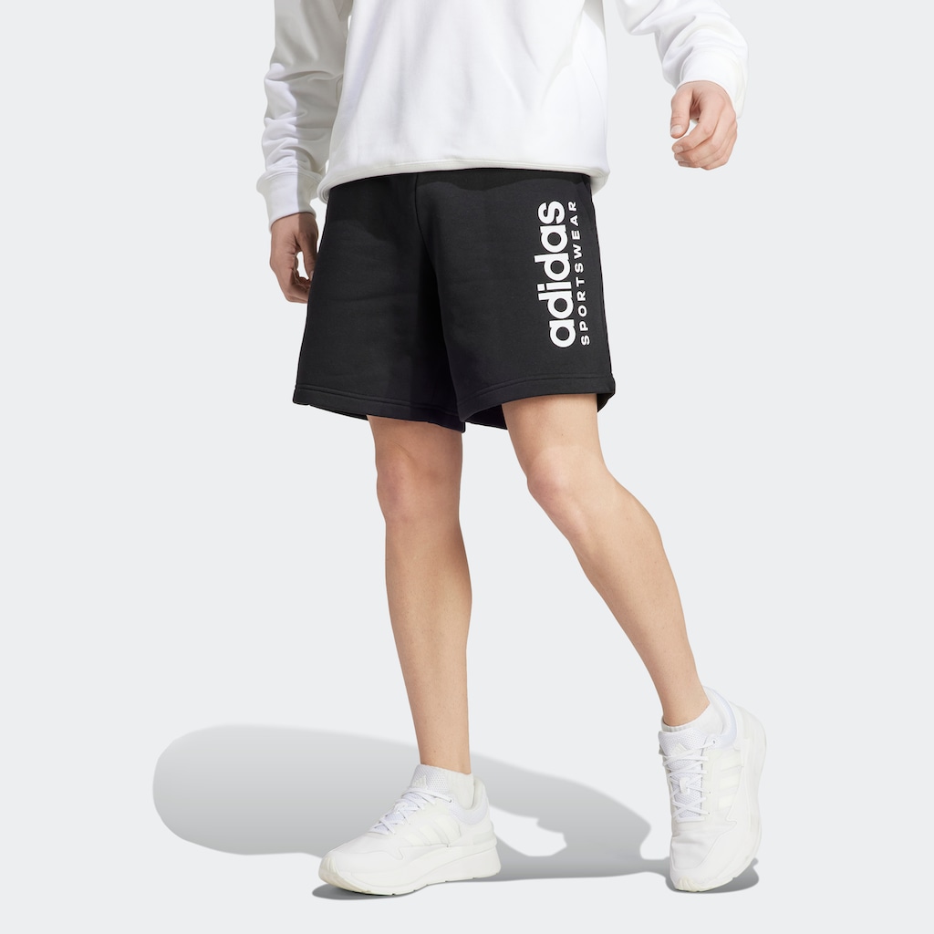 adidas Sportswear Shorts »ALL SZN FLEECE GRAPHIC«, (1 tlg.)