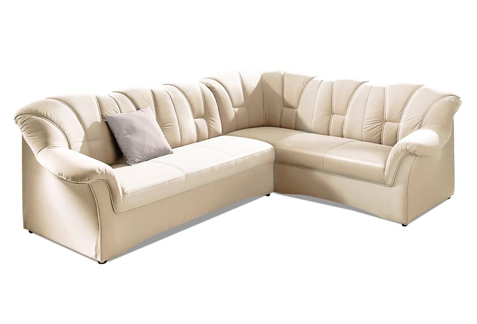 Ecksofa »Papenburg B/T/H: 242/190/84 cm L-Form«, wahlweise mit Bettfunktion, Langer...