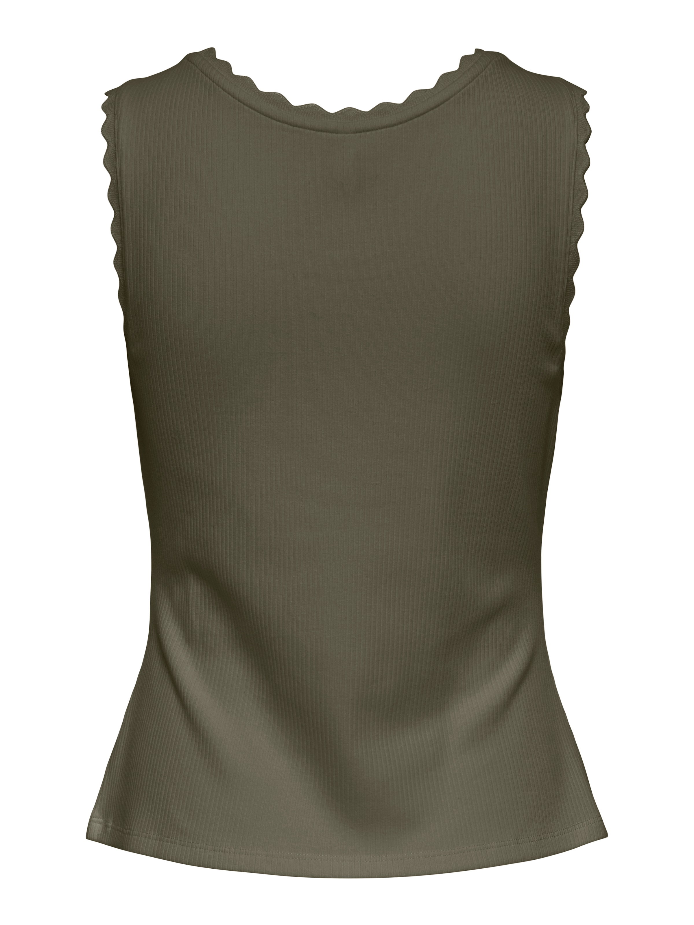 ONLY Tanktop »ONLLUNI S/L TANK TOP CS JRS« Baumwollmischung, regular fit, Rundhals