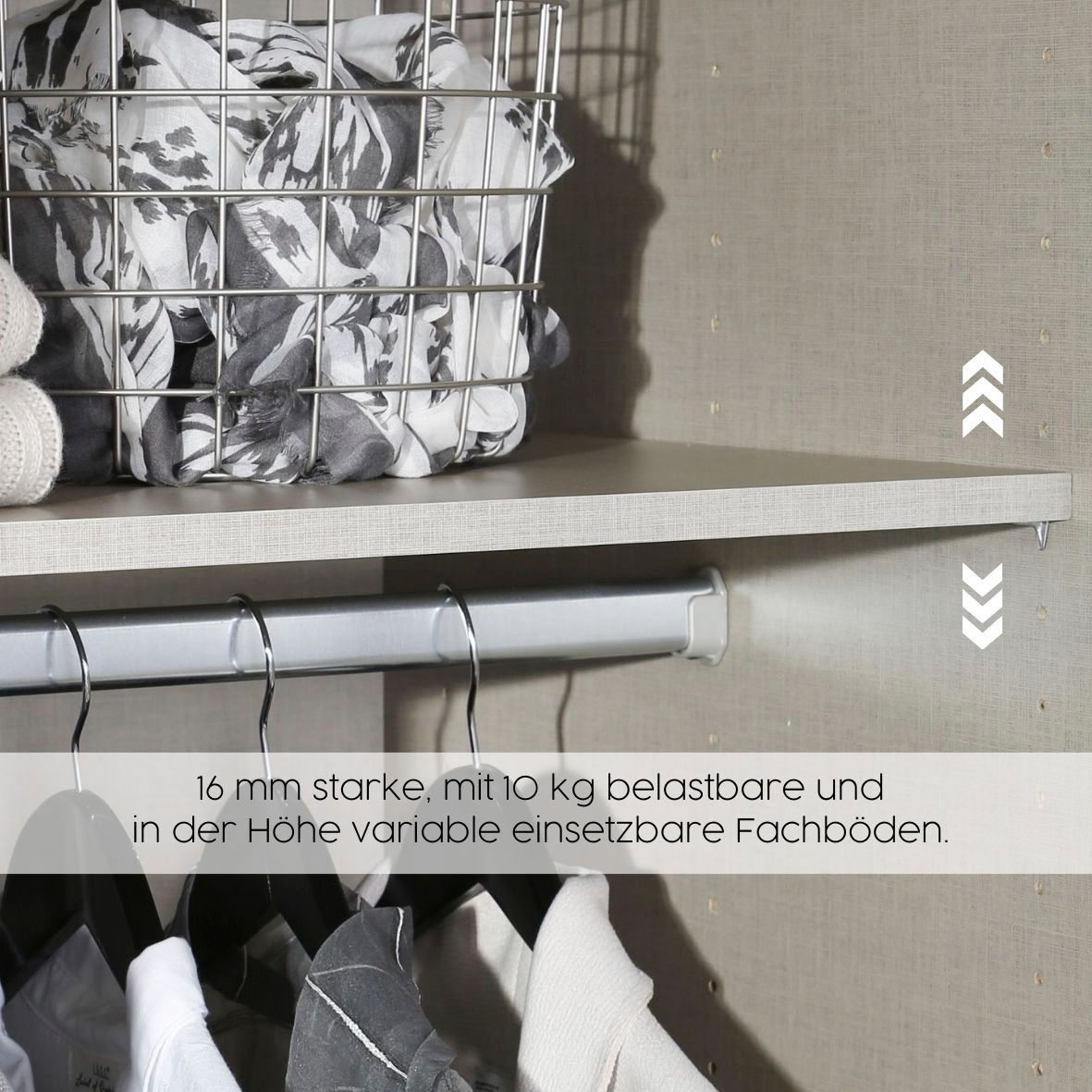 rauch Kleiderschrank »Drehtürenschrank Schrank Garderobe BURANO« mit Schubladen und Spiegelumrandung in Farbabsetzung MADE IN GERMANY