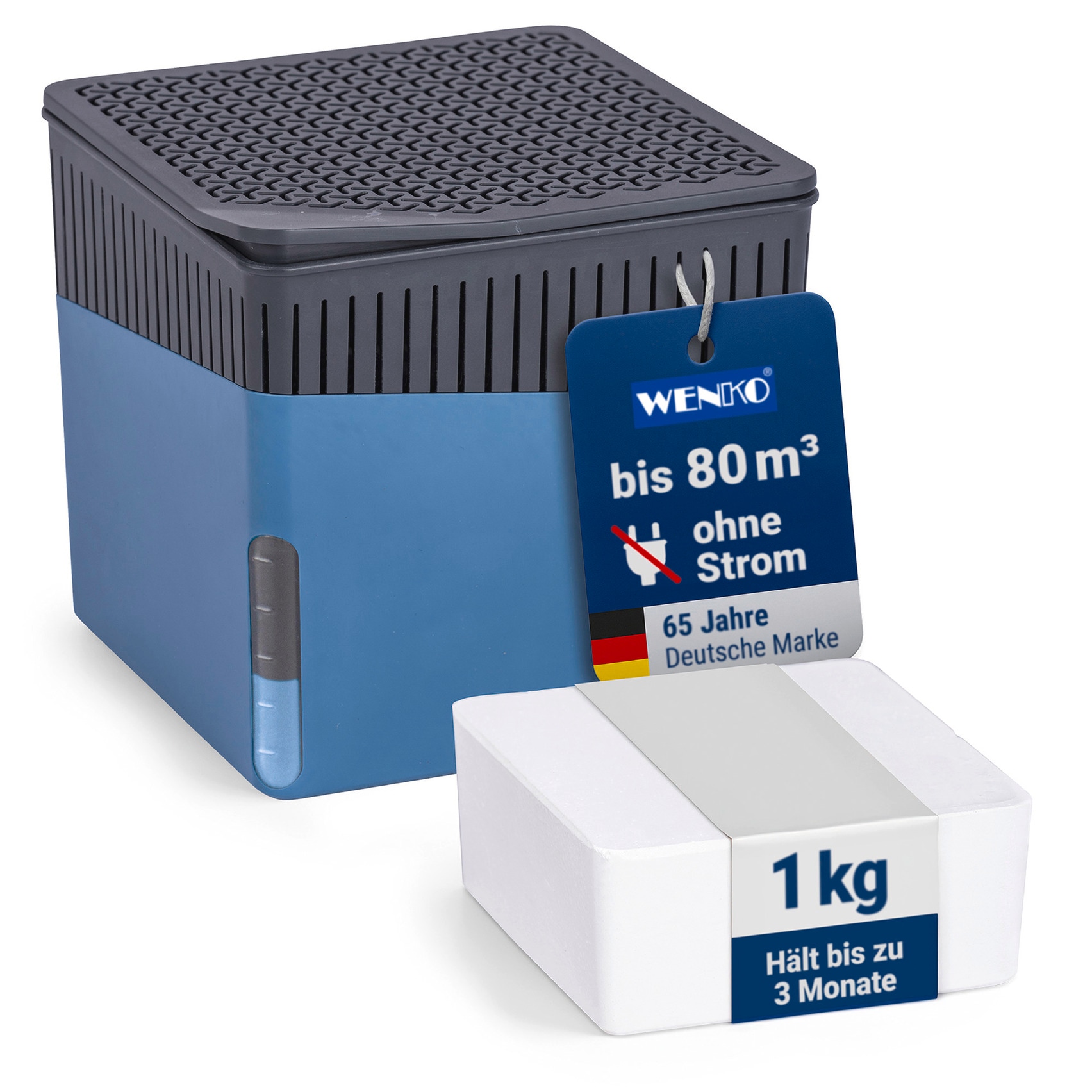WENKO Luftentfeuchter »Cube« für 80 m³ Räume 1000 g