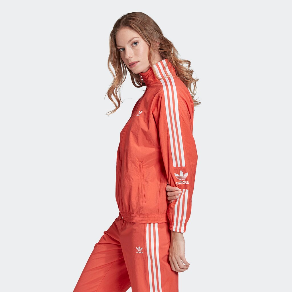 adidas Originals Trainingsjacke »ORIGINALS JACKE«, ohne Kapuze, mit elastischem Einsatz