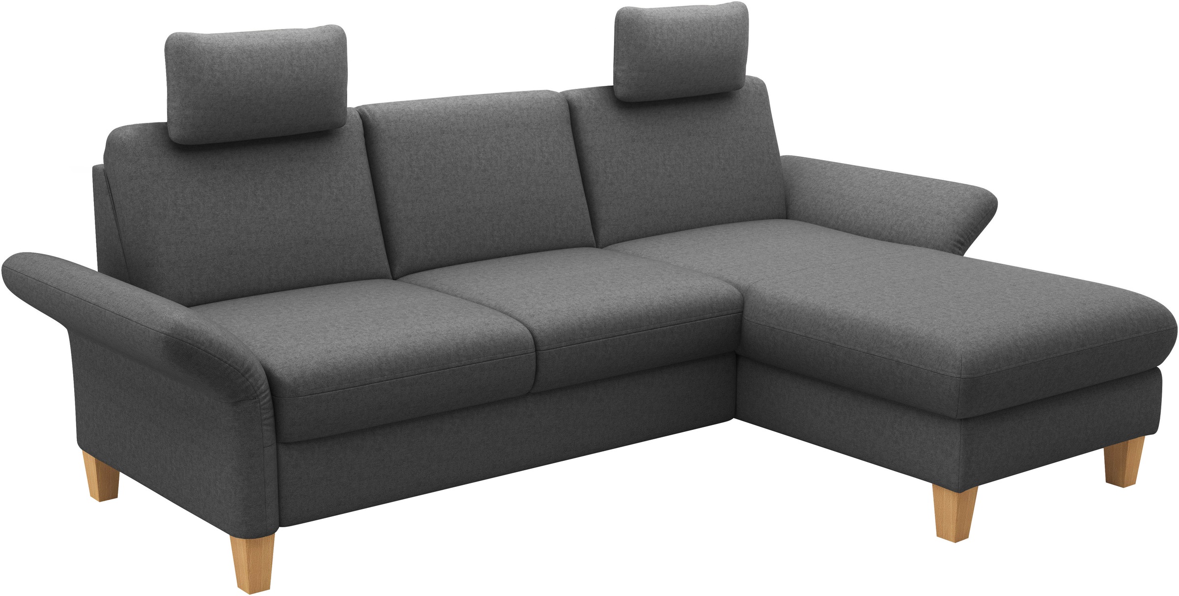 Home affaire Ecksofa »Rochelle, L-Form«, wahlweise mit Armteilverstellung, Bettfunktion und Bettkasten