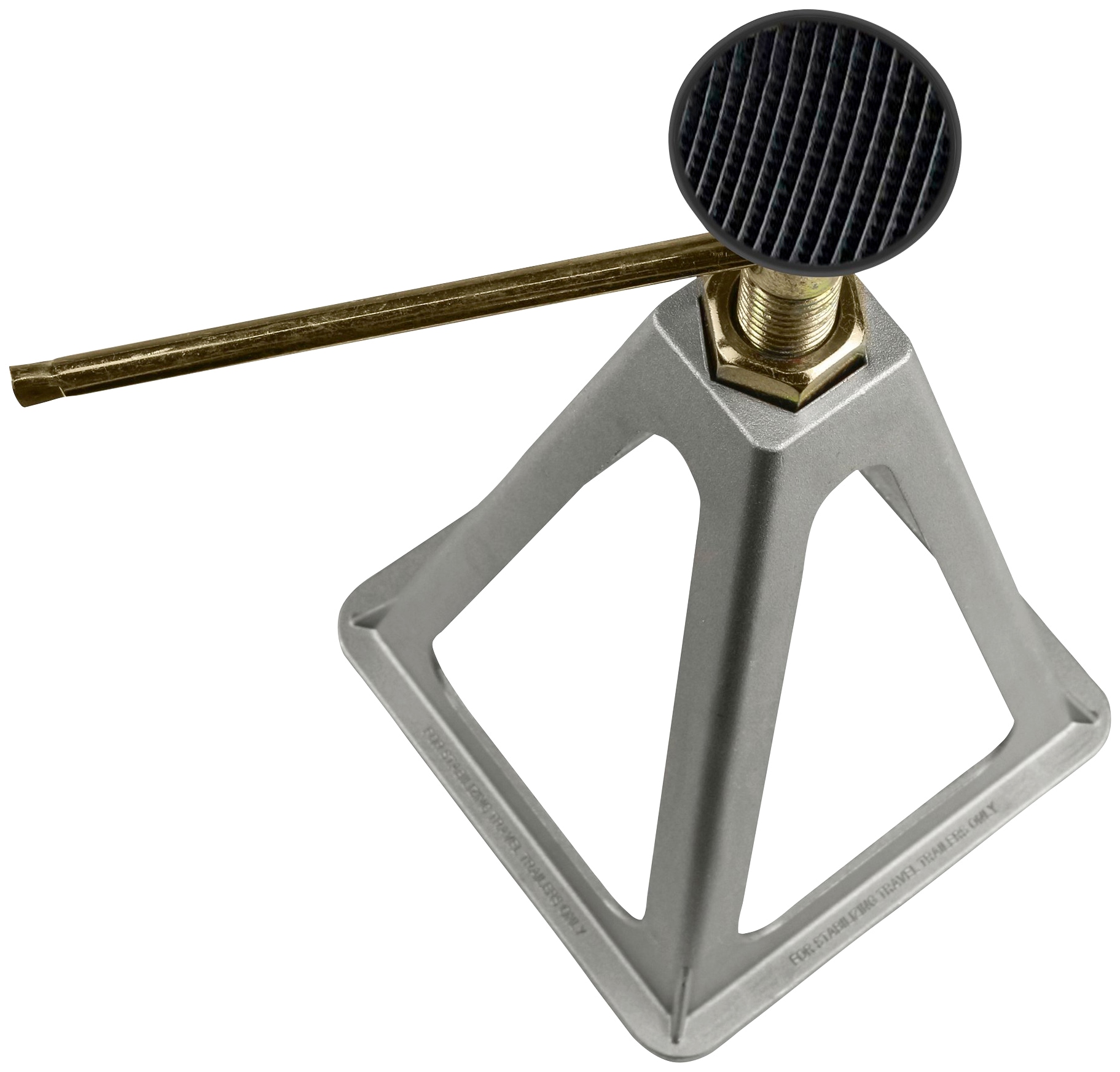 CALIMA Anhänger-Abstellstütze Set, 4 Stk. tlg. aus Aluminium