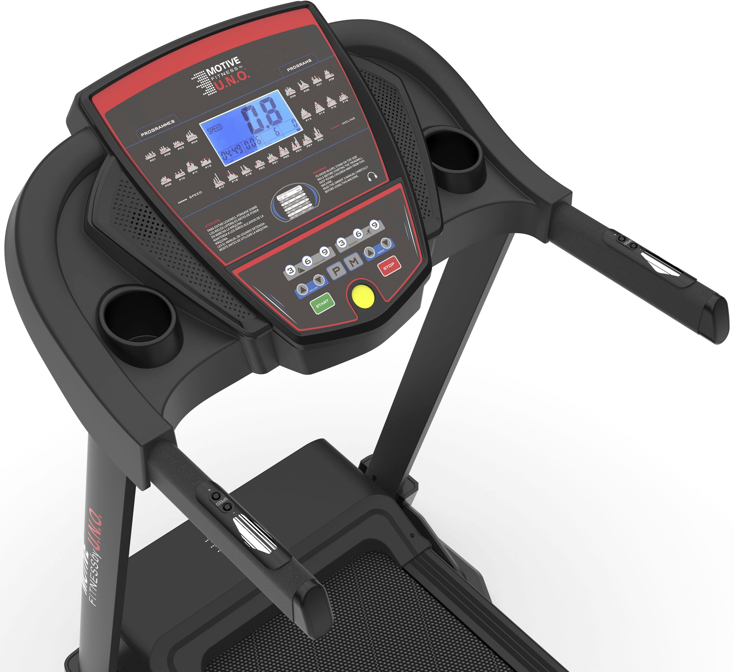 MOTIVE FITNESS by U.N.O. Laufband »Speedmaster 2.0« bis max. 16 km/h, klappbar, 120 kg max. Benutzergewicht