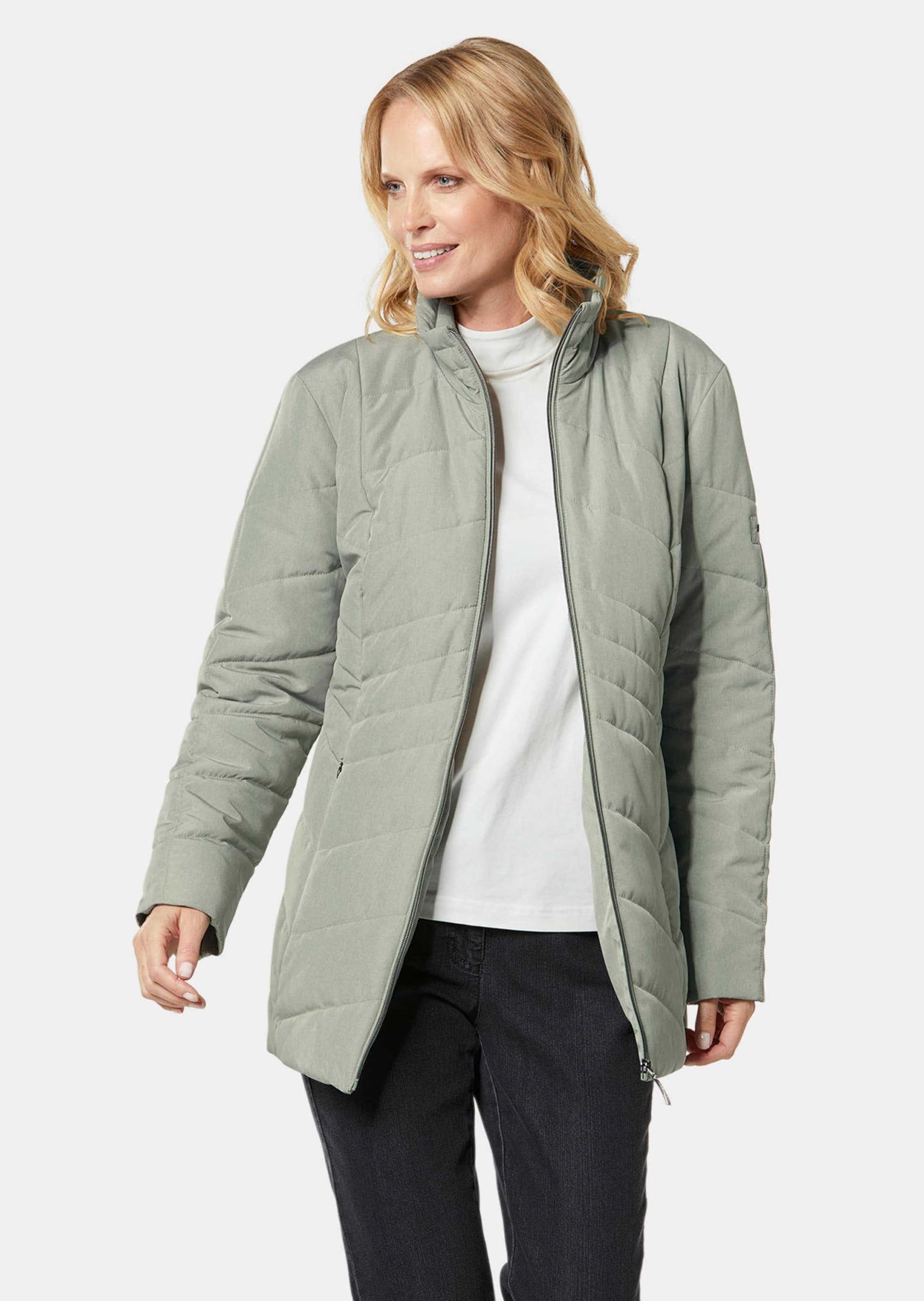 GOLDNER Steppjacke »Warme Steppjacke in Jeansoptik«