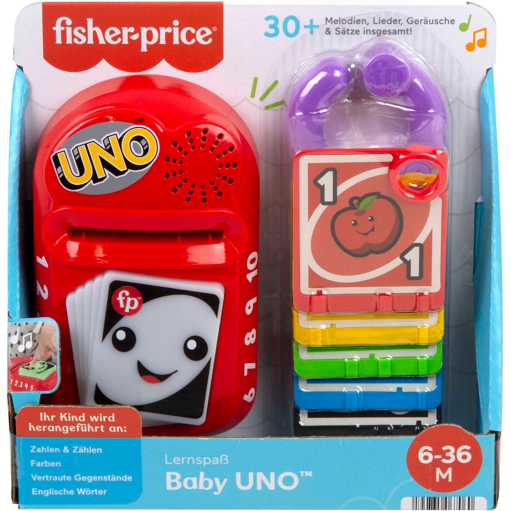 Fisher-Price® Lernspielzeug »Lernspaß Baby Uno«