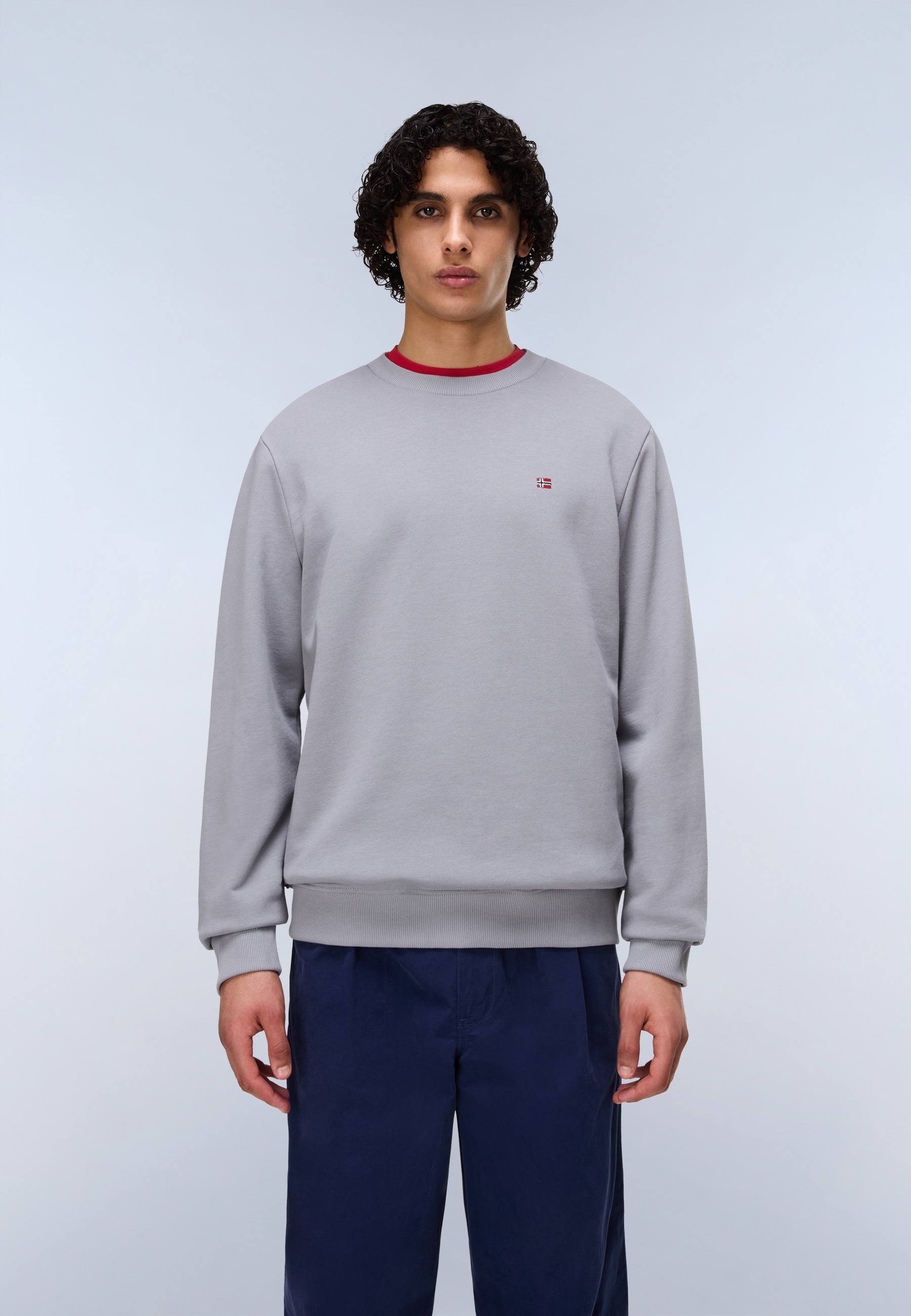 Napapijri Sweatshirt »BALIS CREW SUM 2«, sportlicher Stil, für Sportmode und Sommermode, Loose Fit
