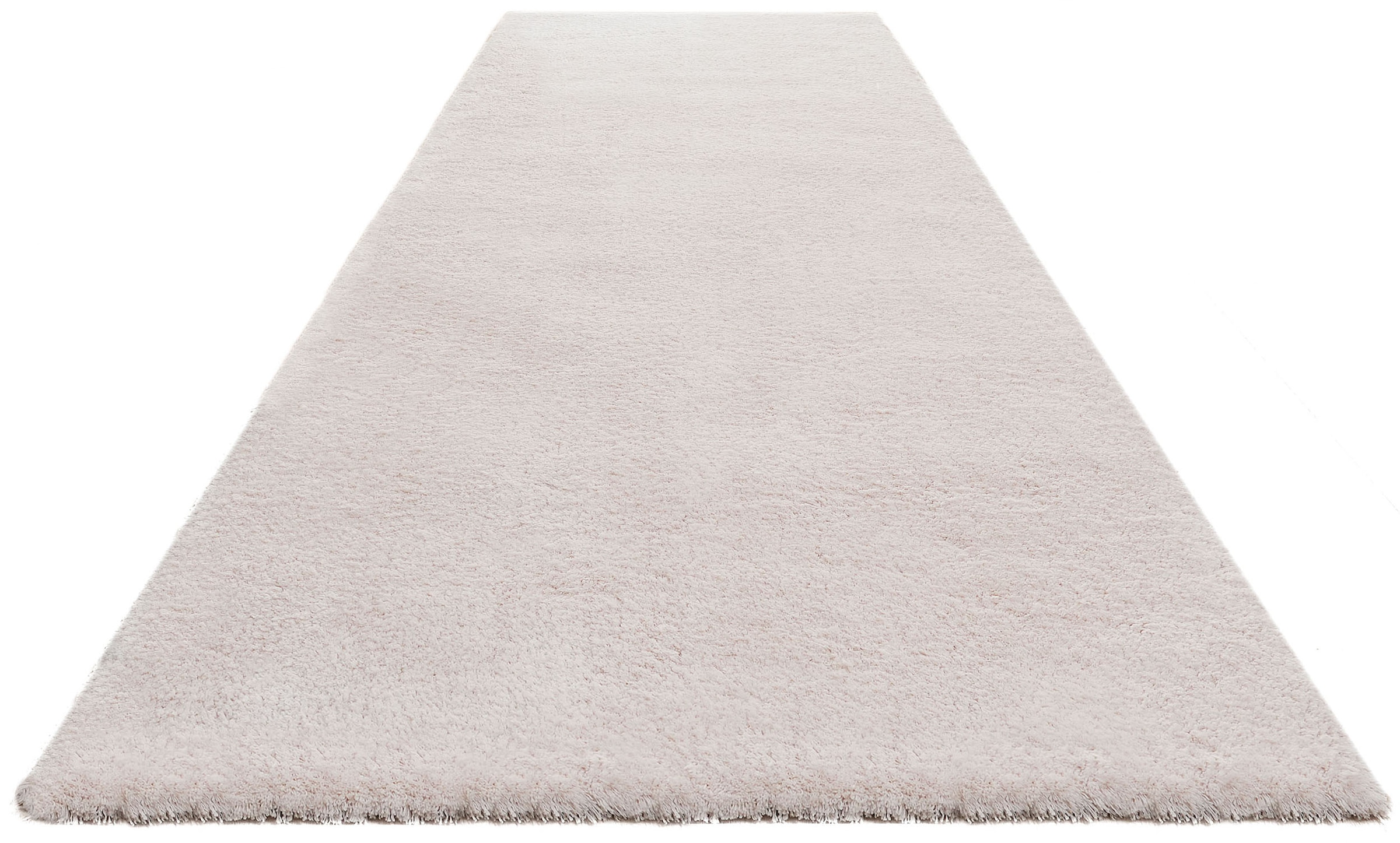 OTTO home Hochflor-Läufer »Microfaser Teppich Magong, besonders weich, sehr feiner Flor« rechteckig 30 mm Höhe uni Teppiche, Wohnzimmer, Schlafzimmer, Kinderzimmer, Flur, Brücke