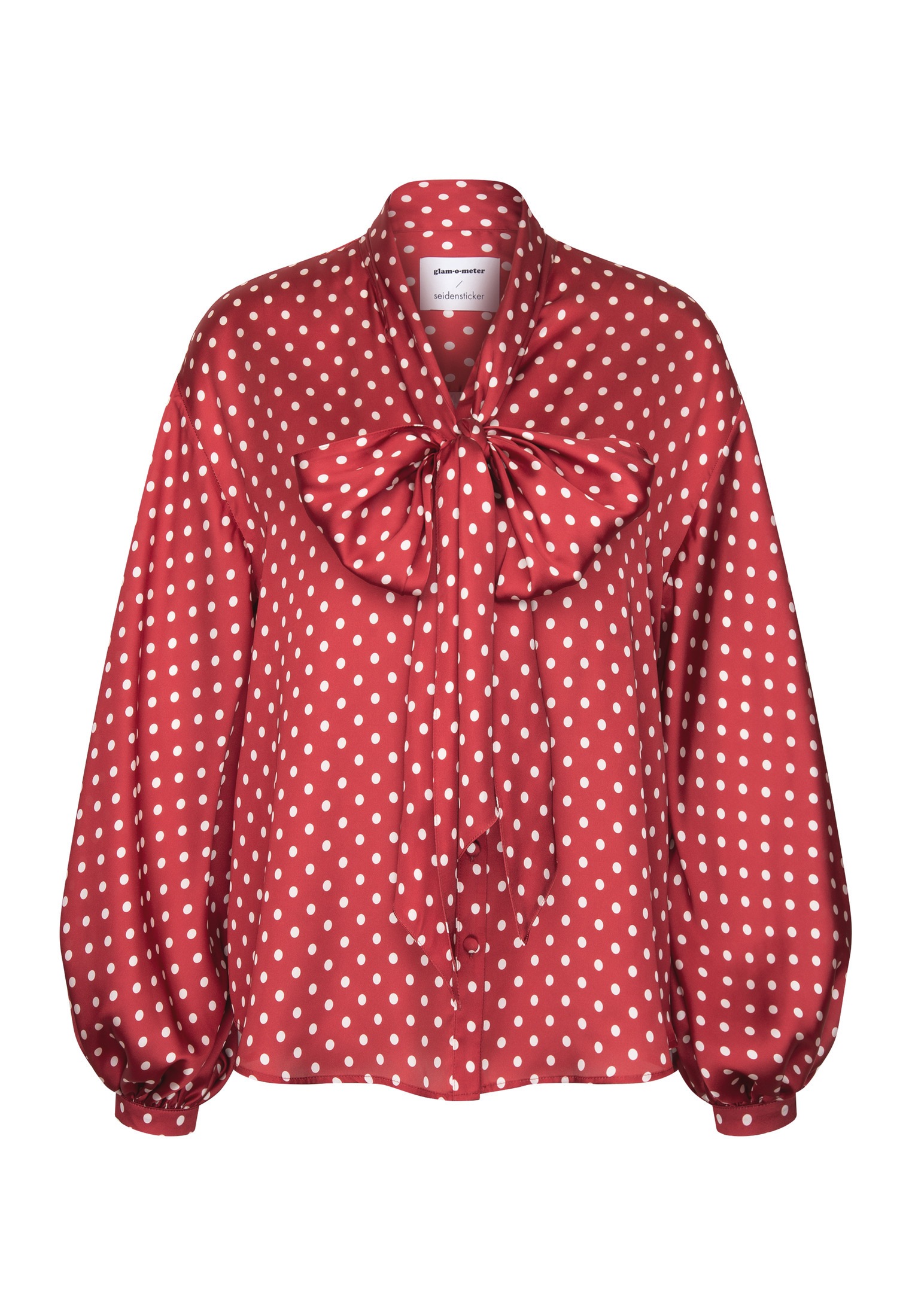 seidensticker Rüschenbluse 1/1 V-Neck Druck