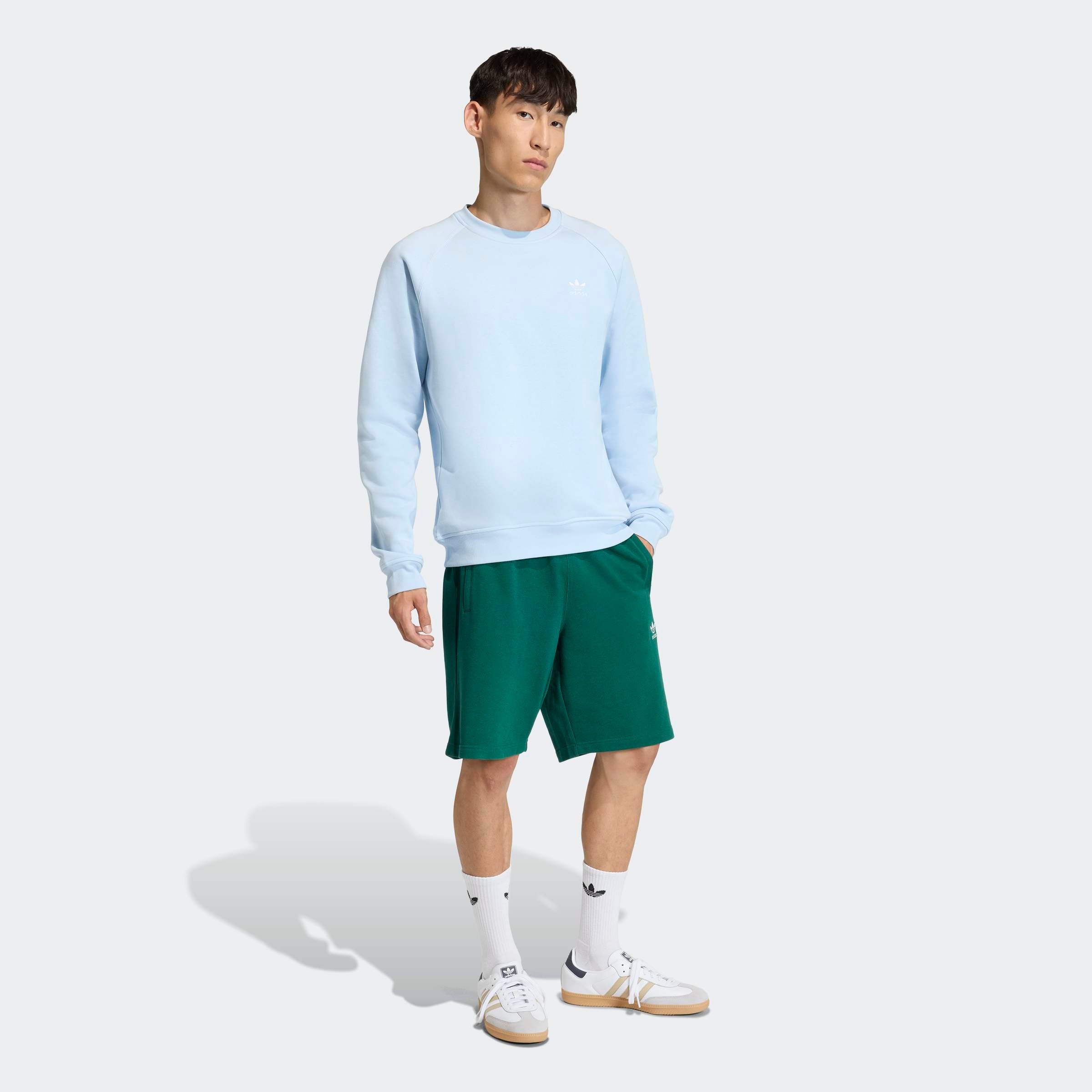 adidas Originals Shorts »ESSENTIALS TREFOIL«  Essential Sweat Shorts mit Logo, aus weichem French-Terry Material