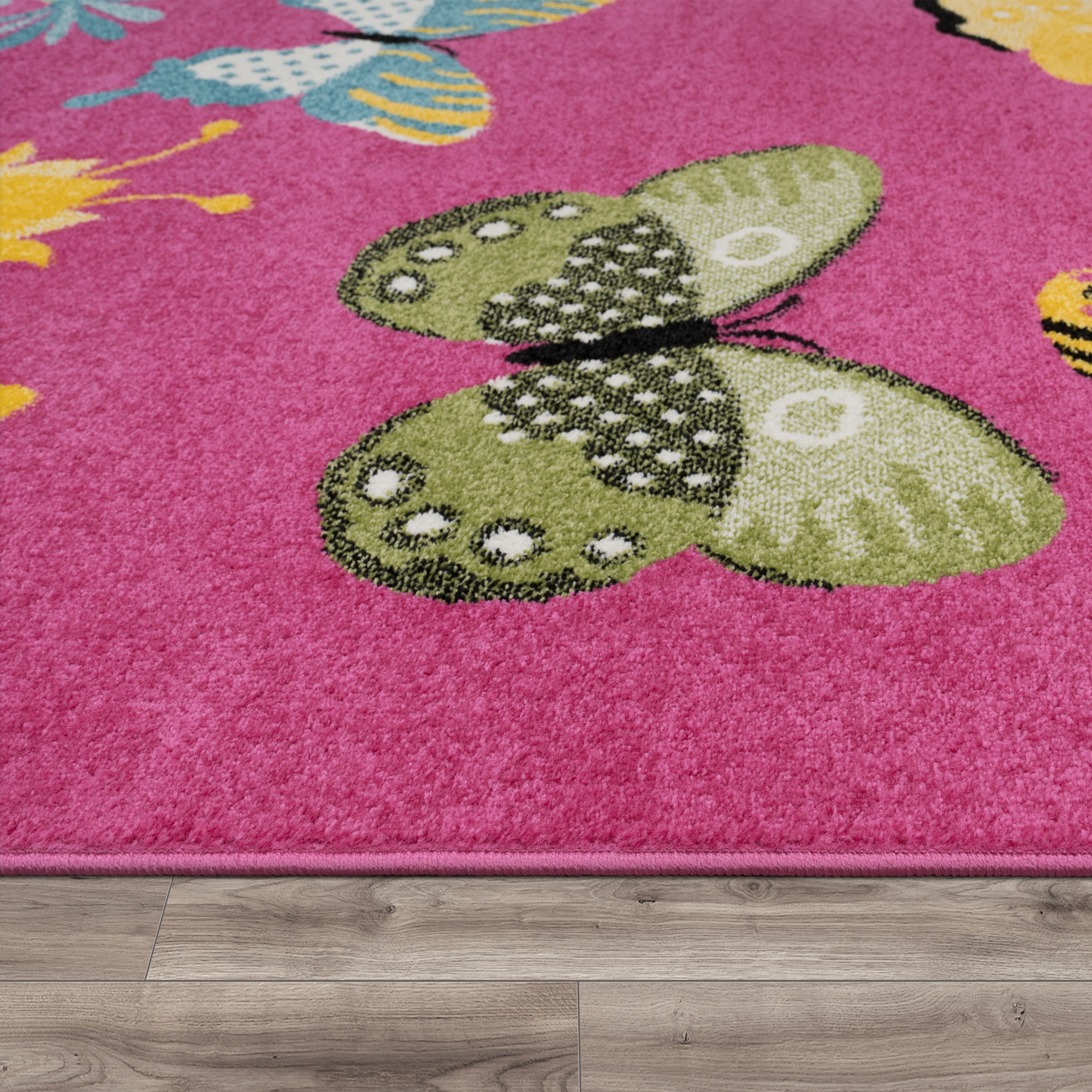 Motiv Home Kurzflor, 940«, Kinder »Alma Paco OTTO bei rechteckig, Kinderzimmer Kinderteppich Schmetterlinge, Design, online