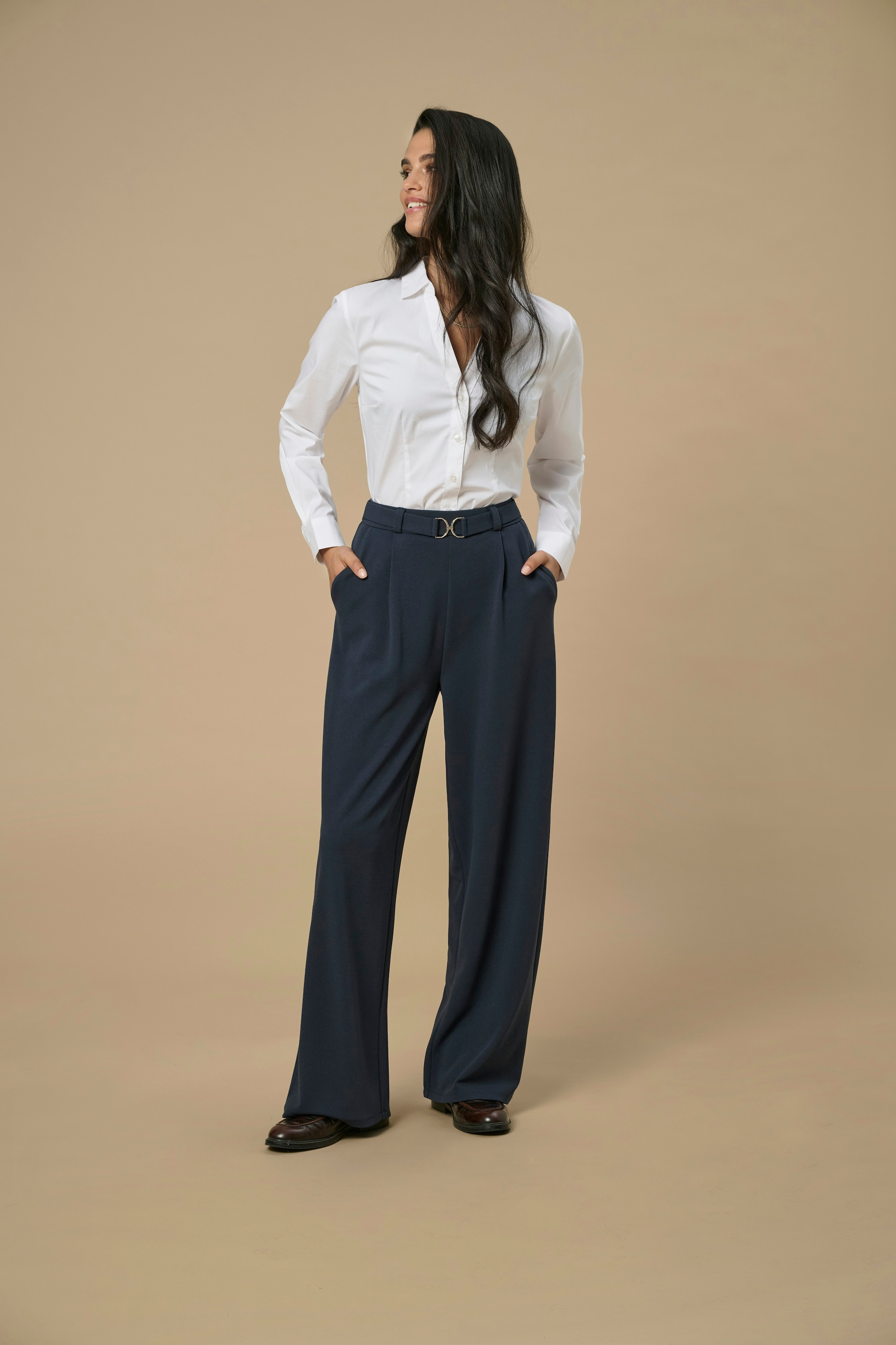 JDY Anzughose »JDYGEGGO LIFE BELT PANT JRS NOOS«