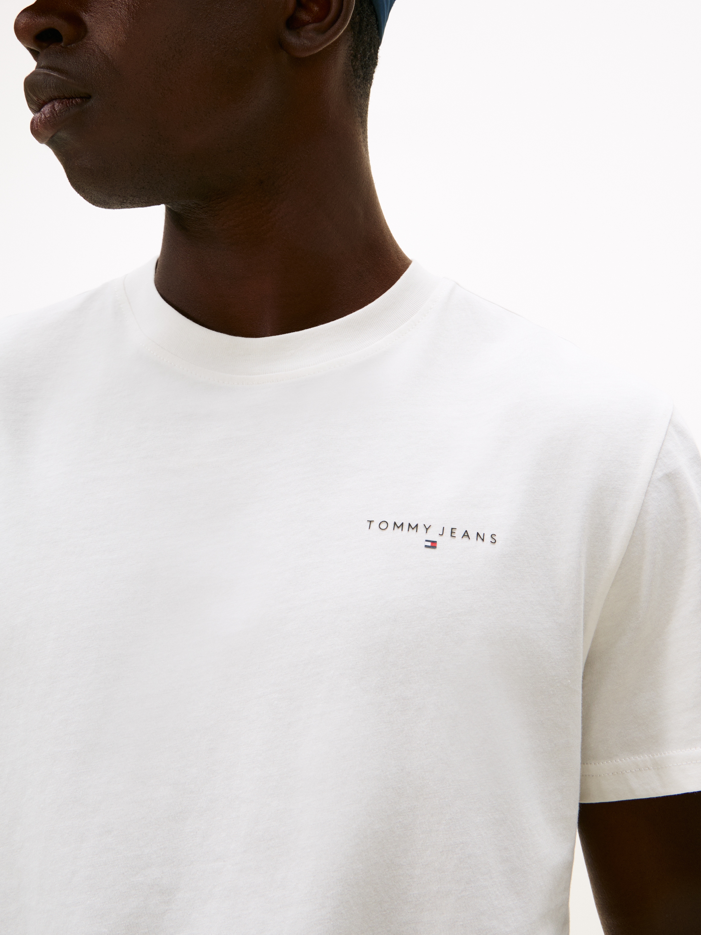 Tommy Jeans T-Shirt »TJM SLIM FIT LINEAR 2PACK« Packung, 2 Stk. Rundhals, Jersey