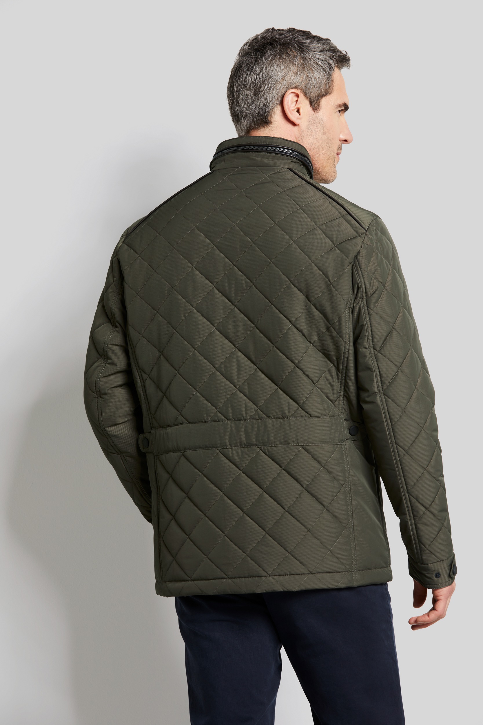 bugatti Langjacke, ohne Kapuze, im Rautenstepp