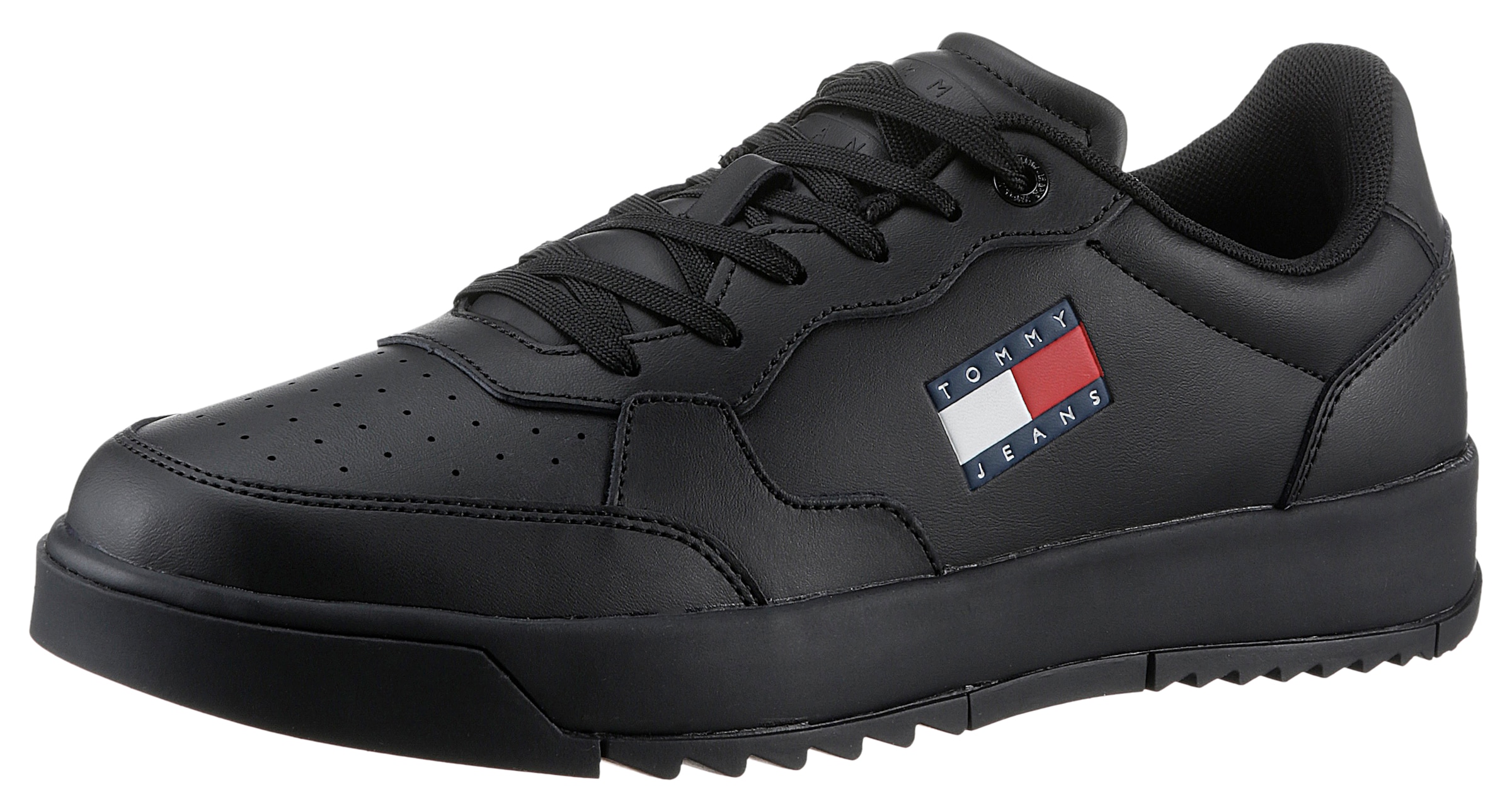 Sneaker »TJM RETRO ESS«, mit TOMMY Markenlogo, Freizeitschuh, Halbschuh, Schnürschuh