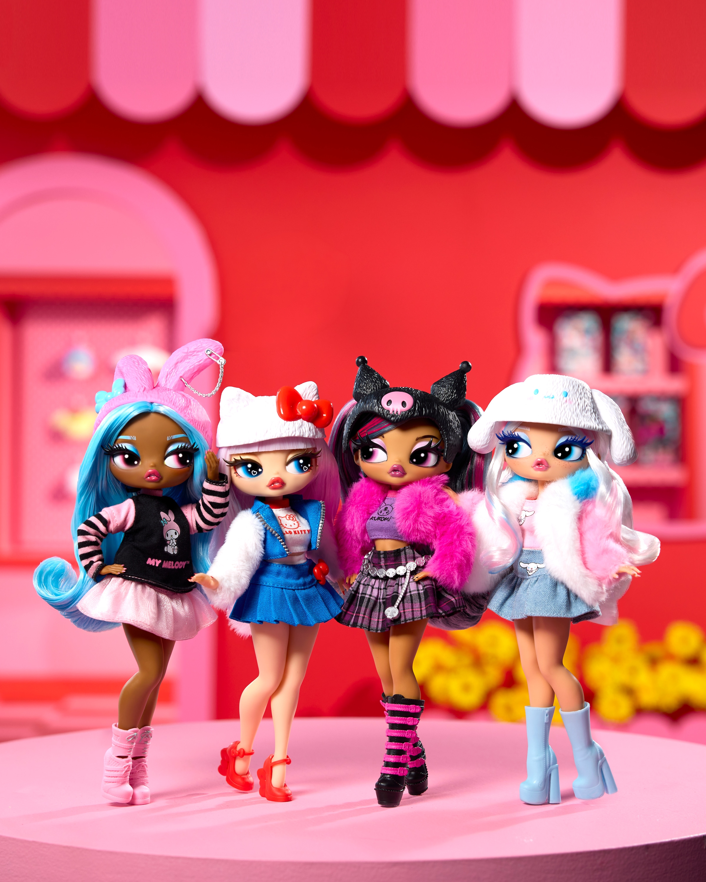 L.O.L. SURPRISE! Anziehpuppe »L.O.L. Surprise OMG Loves Hello Kitty & Friends - Kuromi«