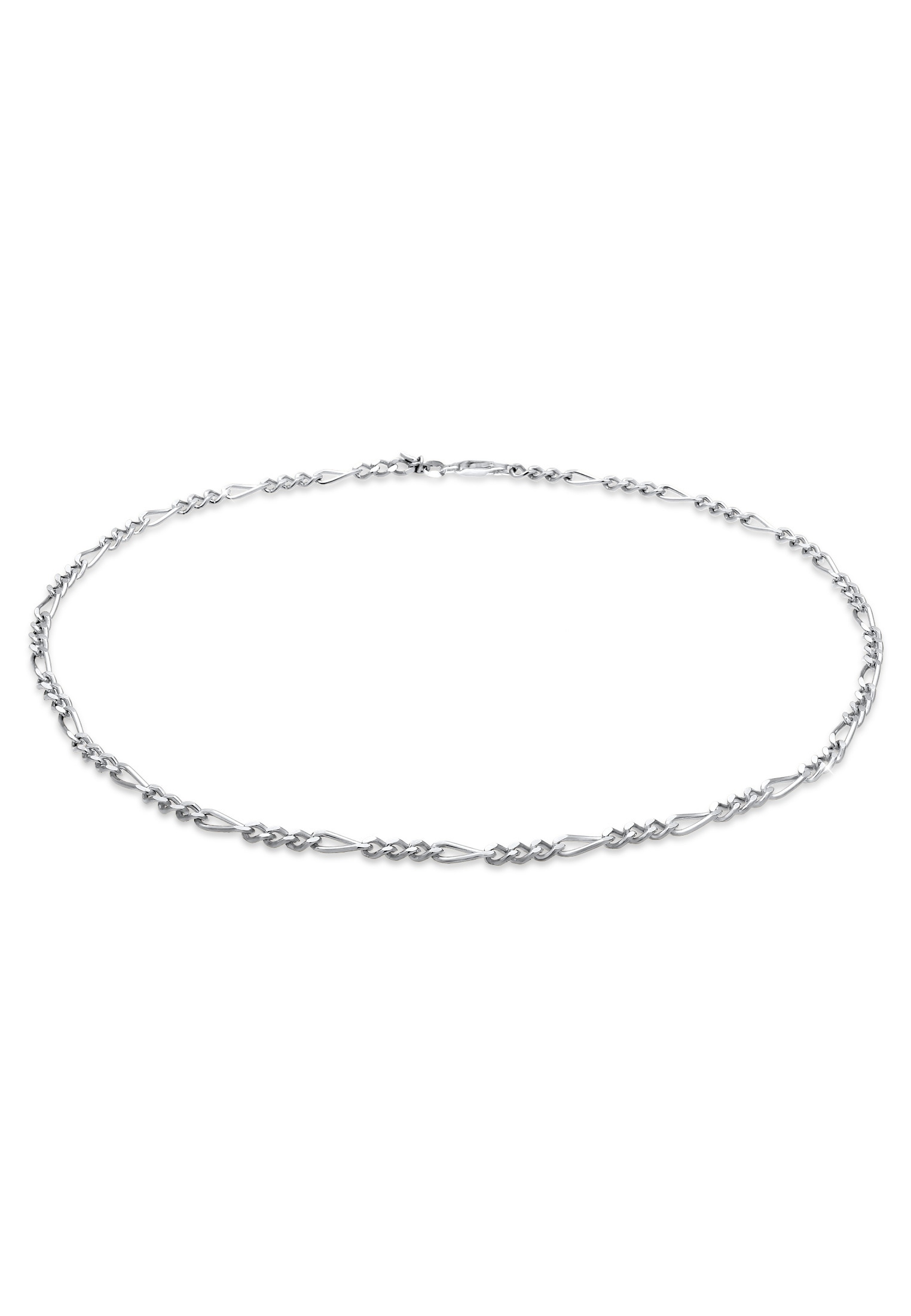 Kette ohne Anhänger »Halskette Choker Figarokette 925 Silber«