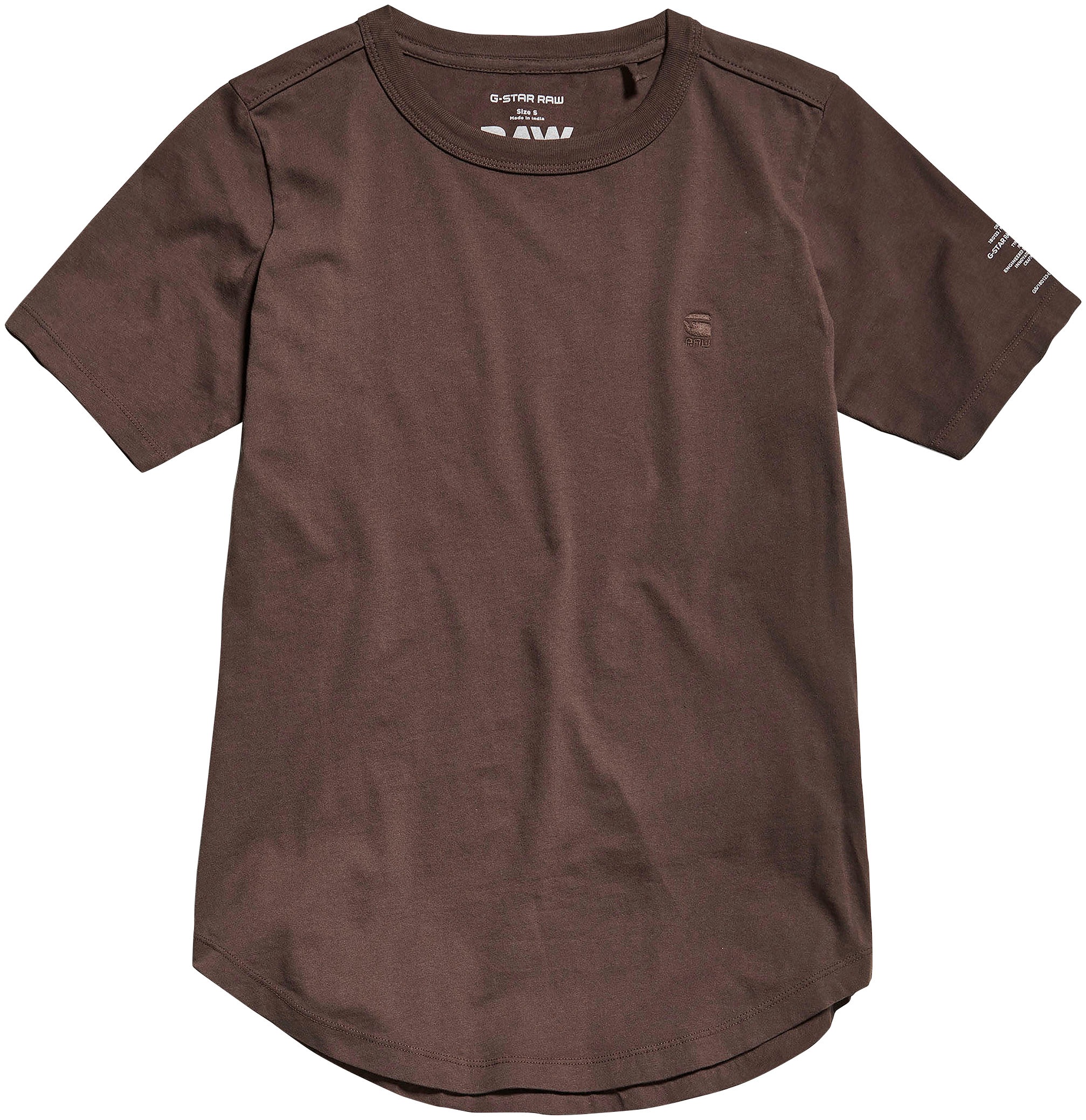 dem G-Star »T-Shirt RAW Mysid bei Druck Ärmel slim«, mit r t optic OTTO auf online bestellen T-Shirt