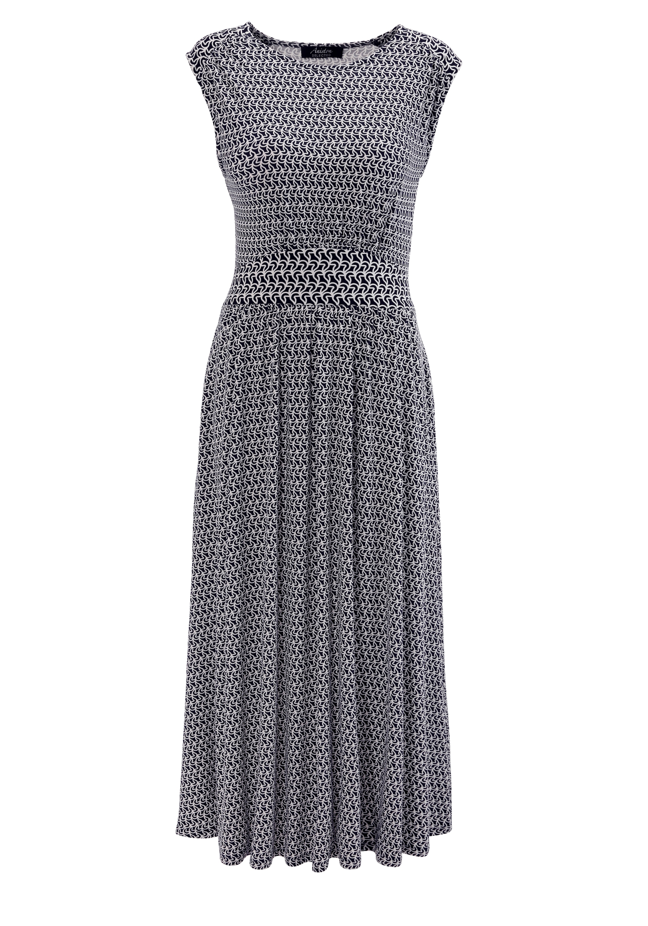 Aniston SELECTED Sommerkleid, mit zwei praktischen Eingrifftaschen