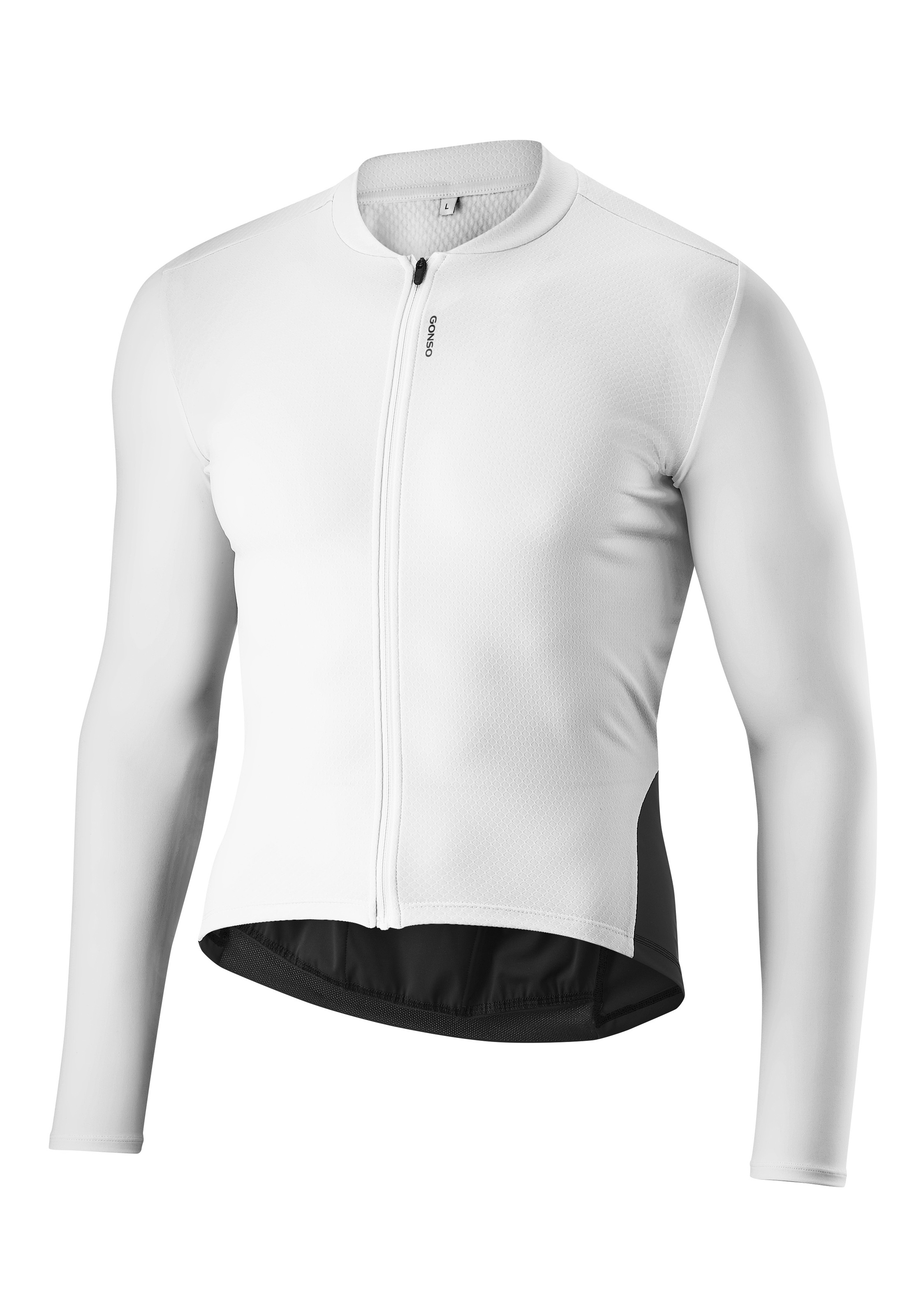 Gonso Radtrikot »SITIVO Jersey Longsleeve M«, Herren Fahrradtrikot langarm, Full-Zip Trikot, Tight Fit