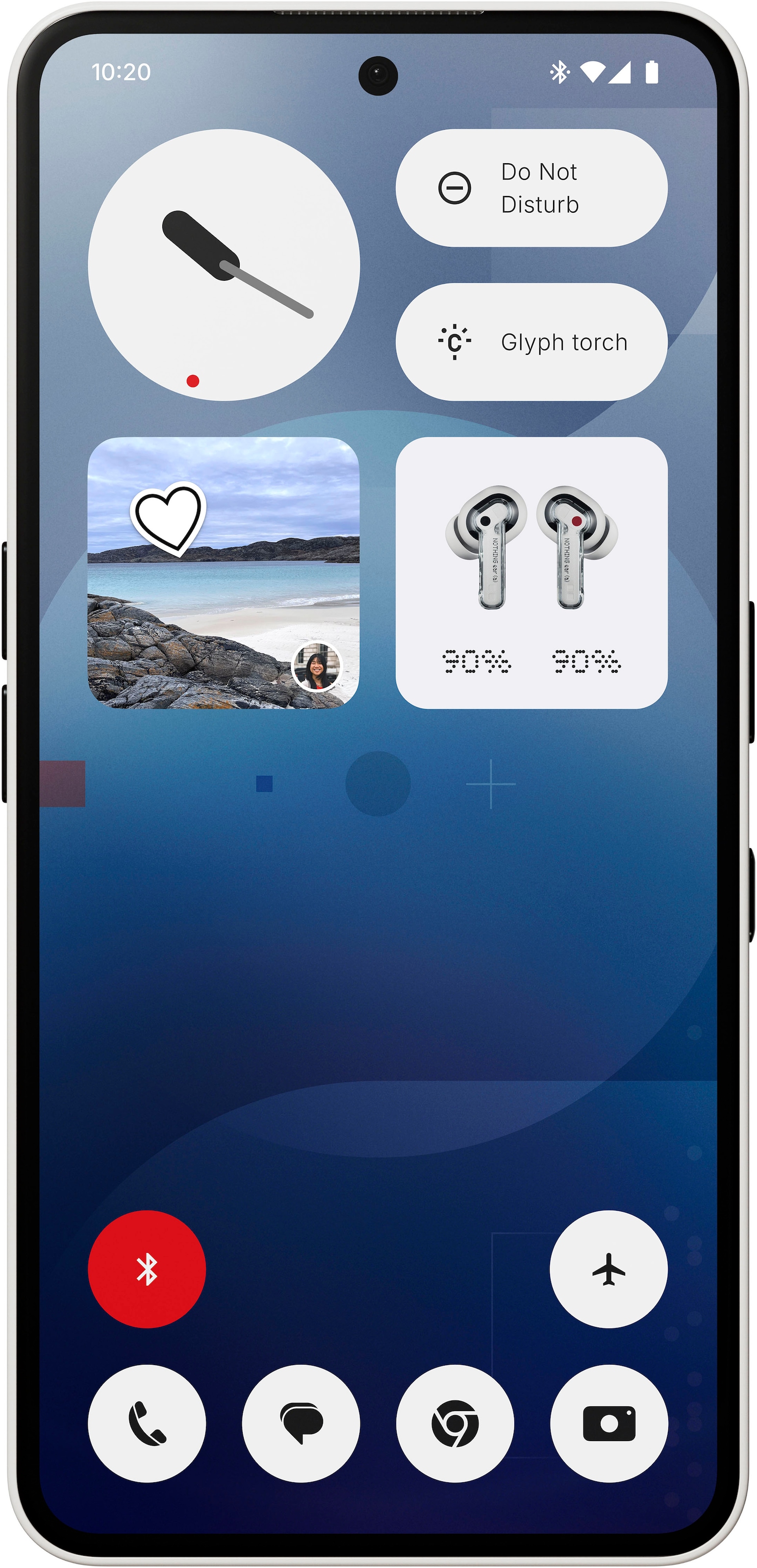 NOTHING Smartphone »PHONE (3a)« weiß