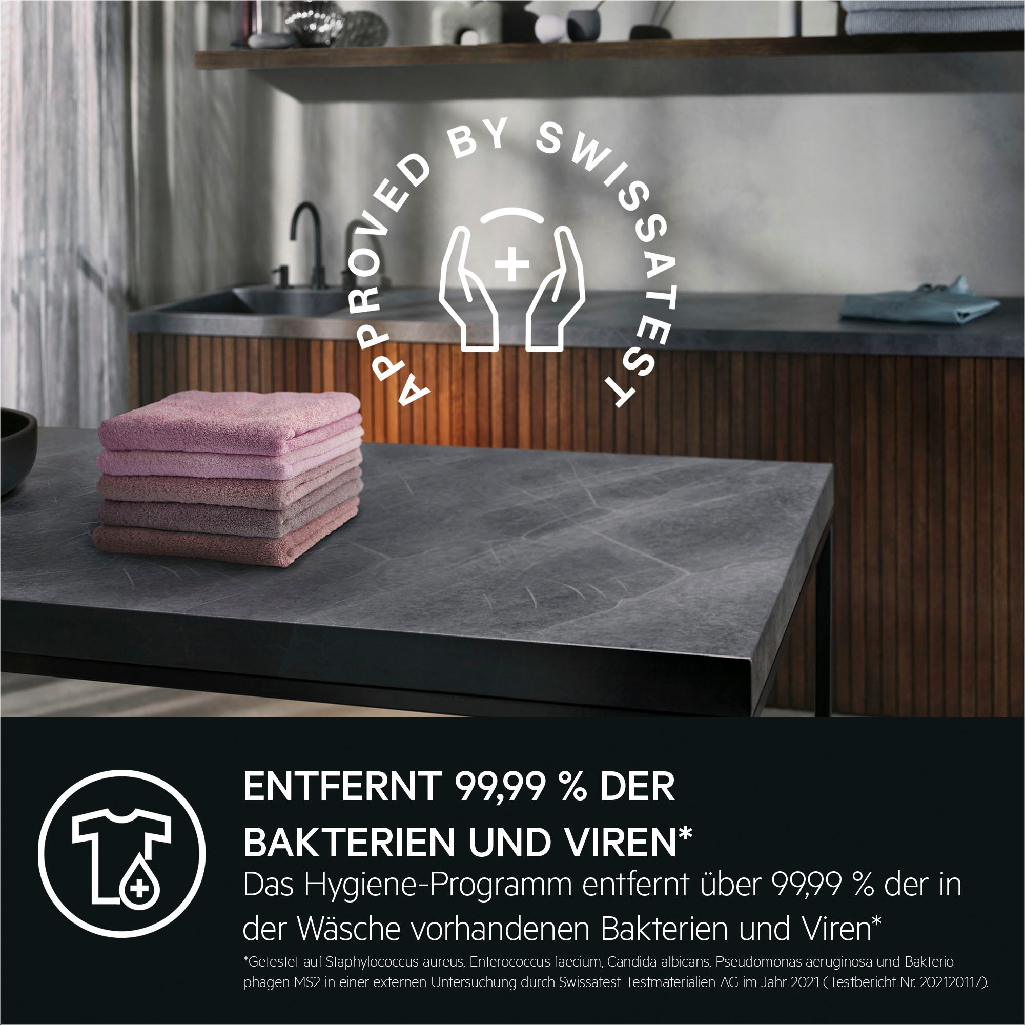 AEG Waschmaschine 9000 Series »LR9W75490 914501215«, 9 kg, 1400 U/min, SoftWater - intergrierte Wasserenthärtung schützt die Textilien & Wifi