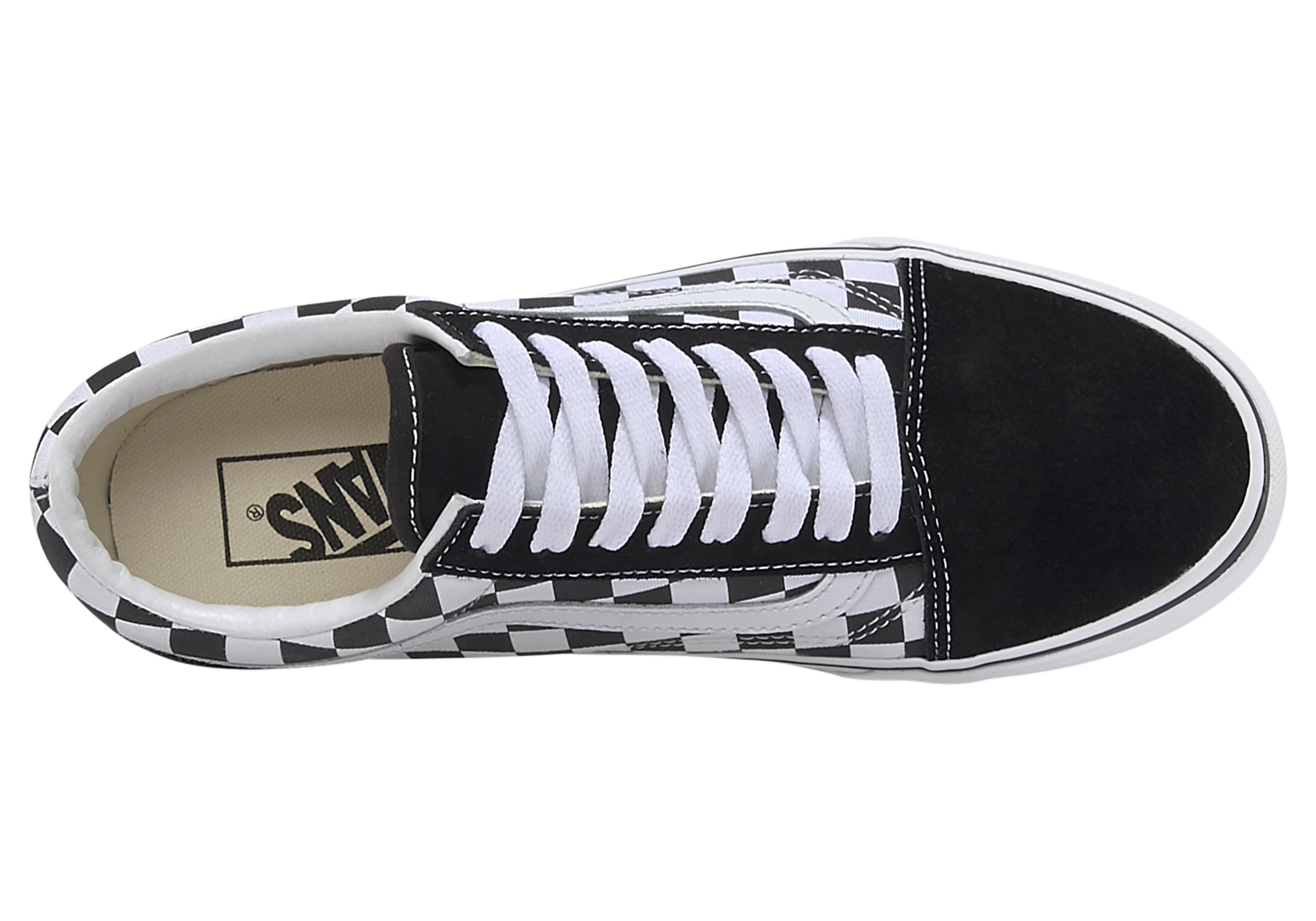 Vans Plateausneaker »Old Skool Platform Checkerboard«