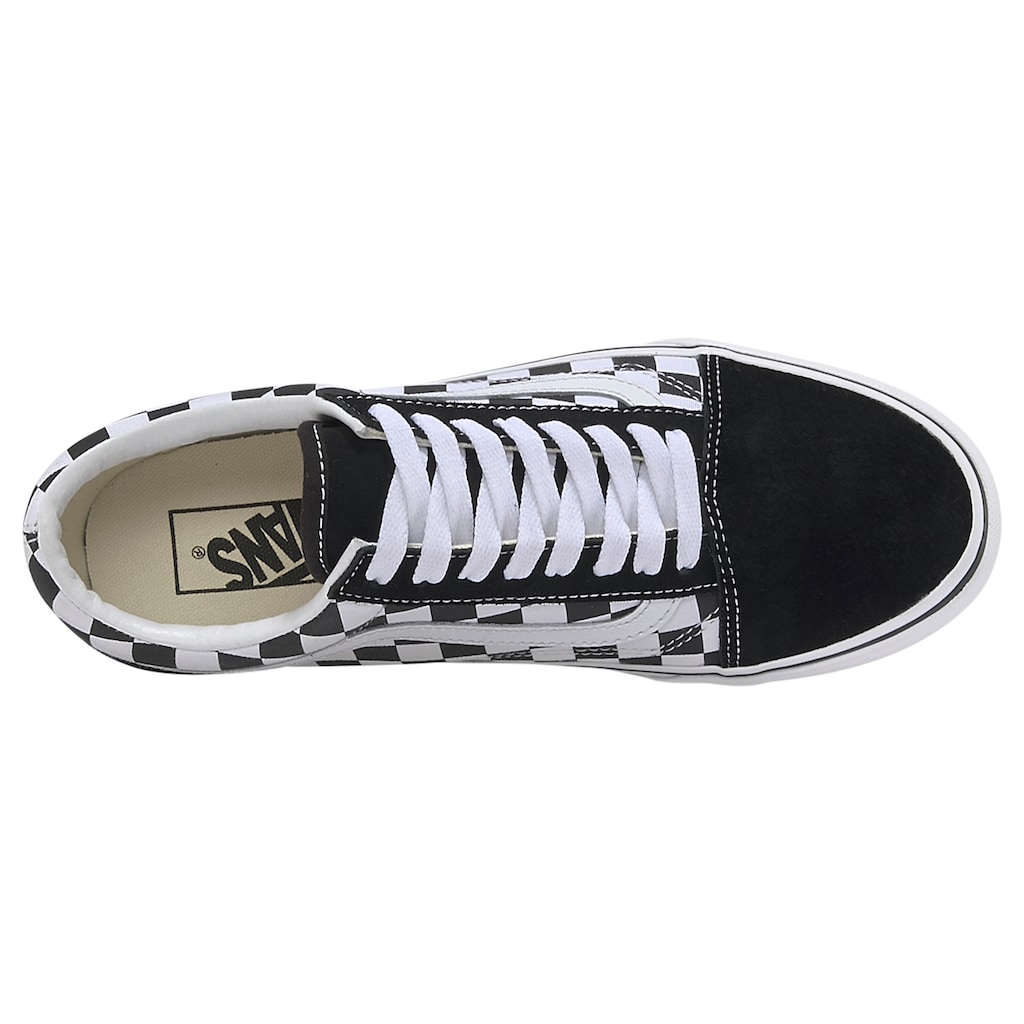 Vans Plateausneaker »Old Skool Platform Checkerboard«