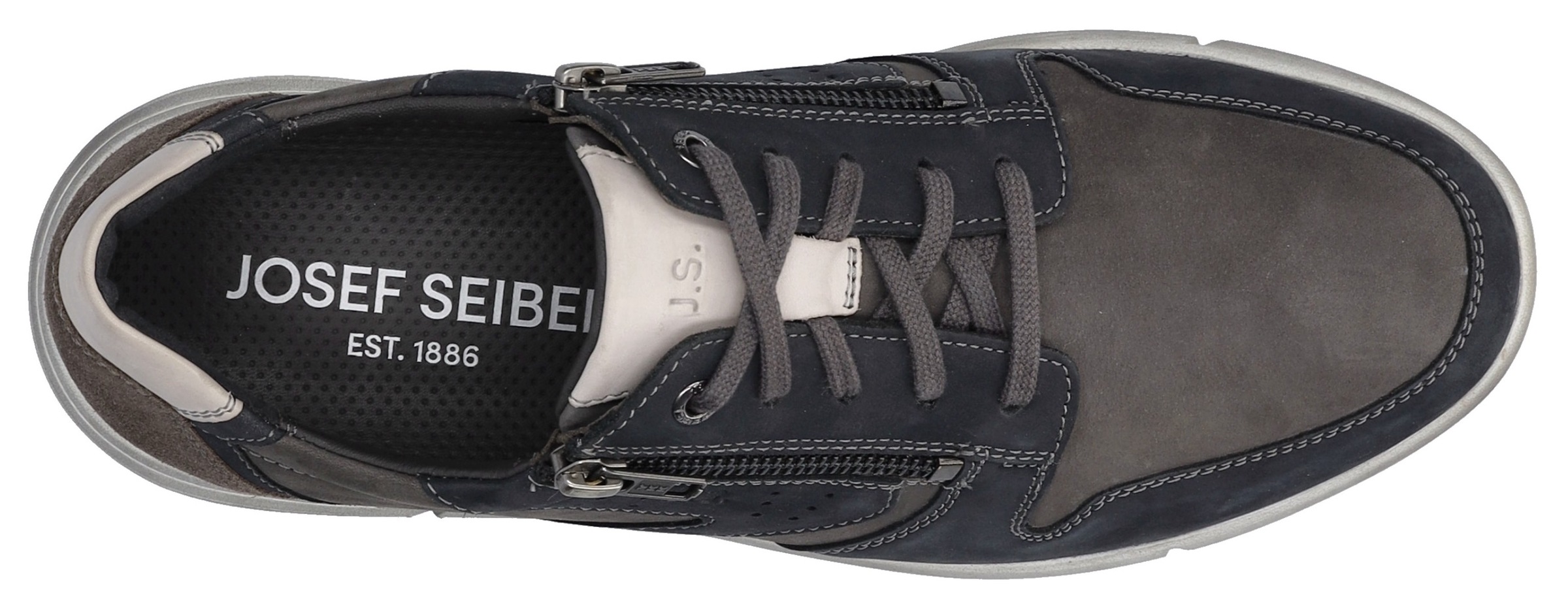 Josef Seibel Sneaker »Enrico 20«, Freizeitschuh, Komfortschuh, Schnürschuh in Weite G (weit)